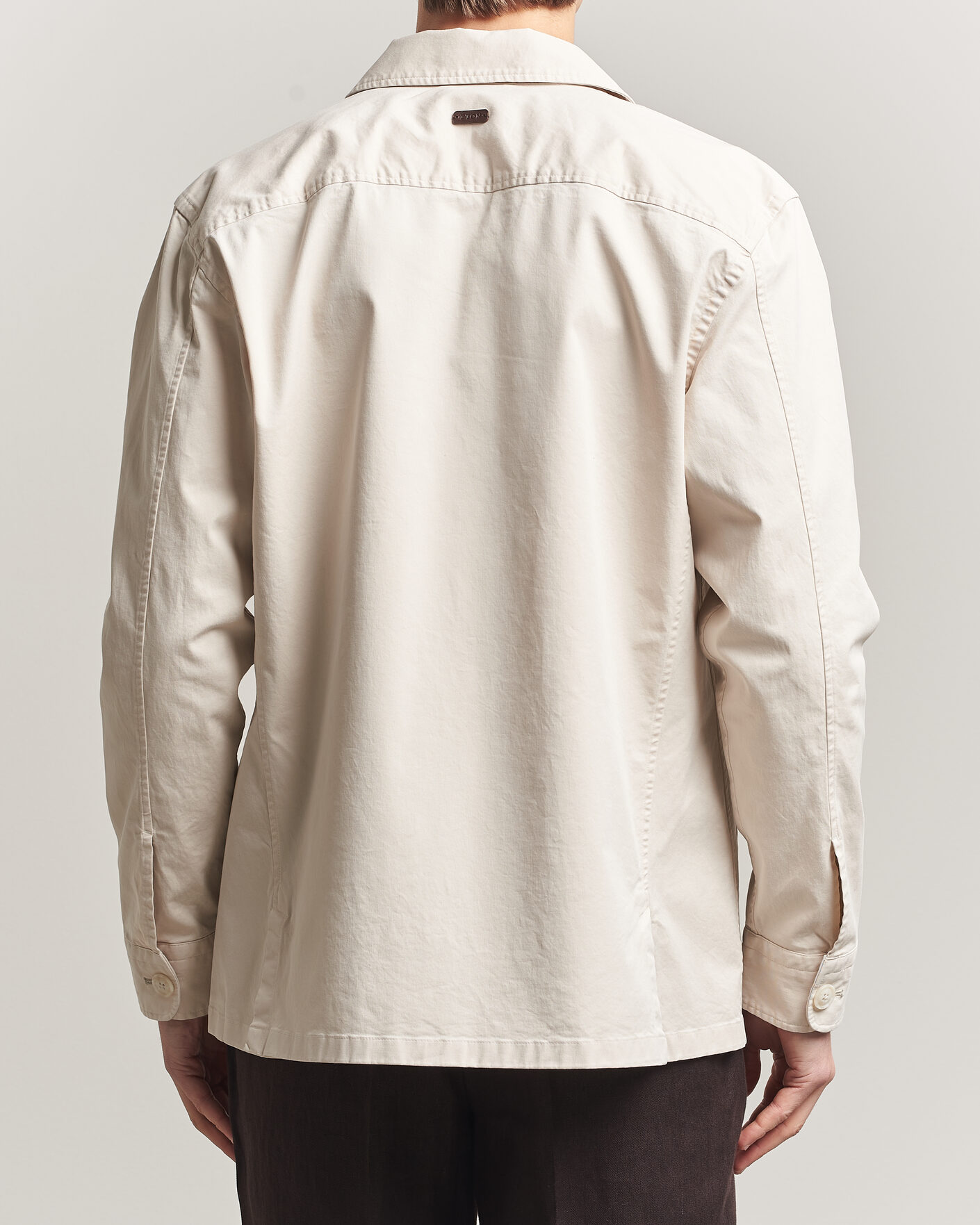 Mies | Takit | Eton | Cotton Chore Jacket Off White