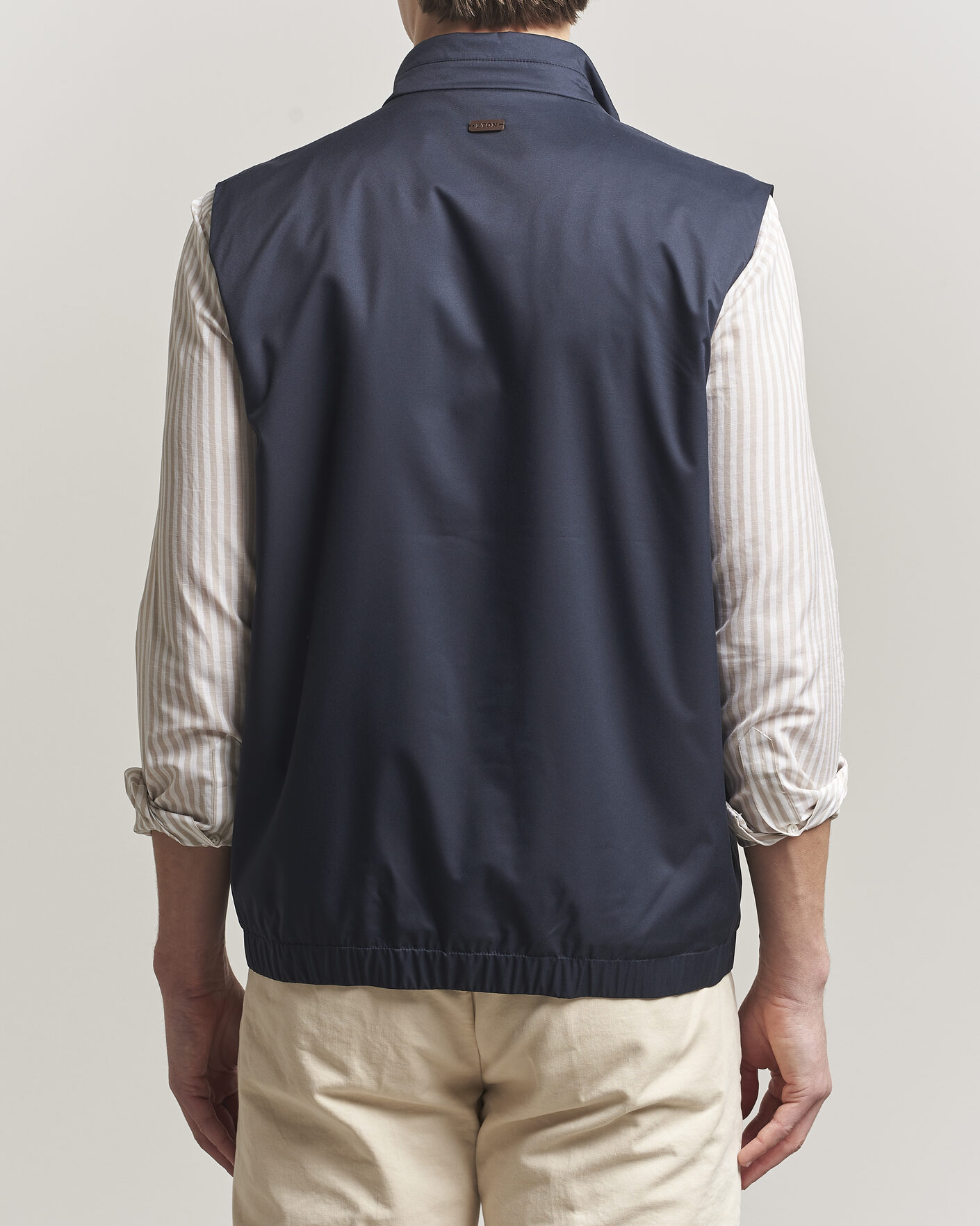 Mies | Ulkoliivit | Eton | Lightweight Wind Vest Navy Blue
