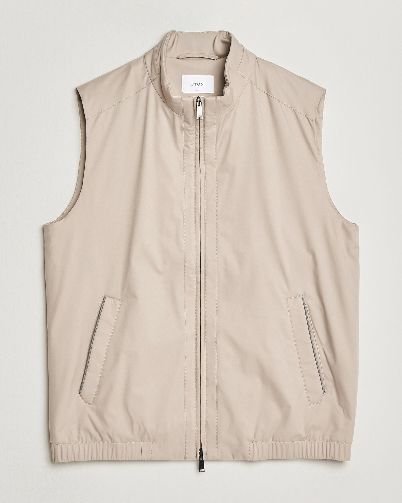 Mies | Ulkoliivit | Eton | Lightweight Wind Vest Beige