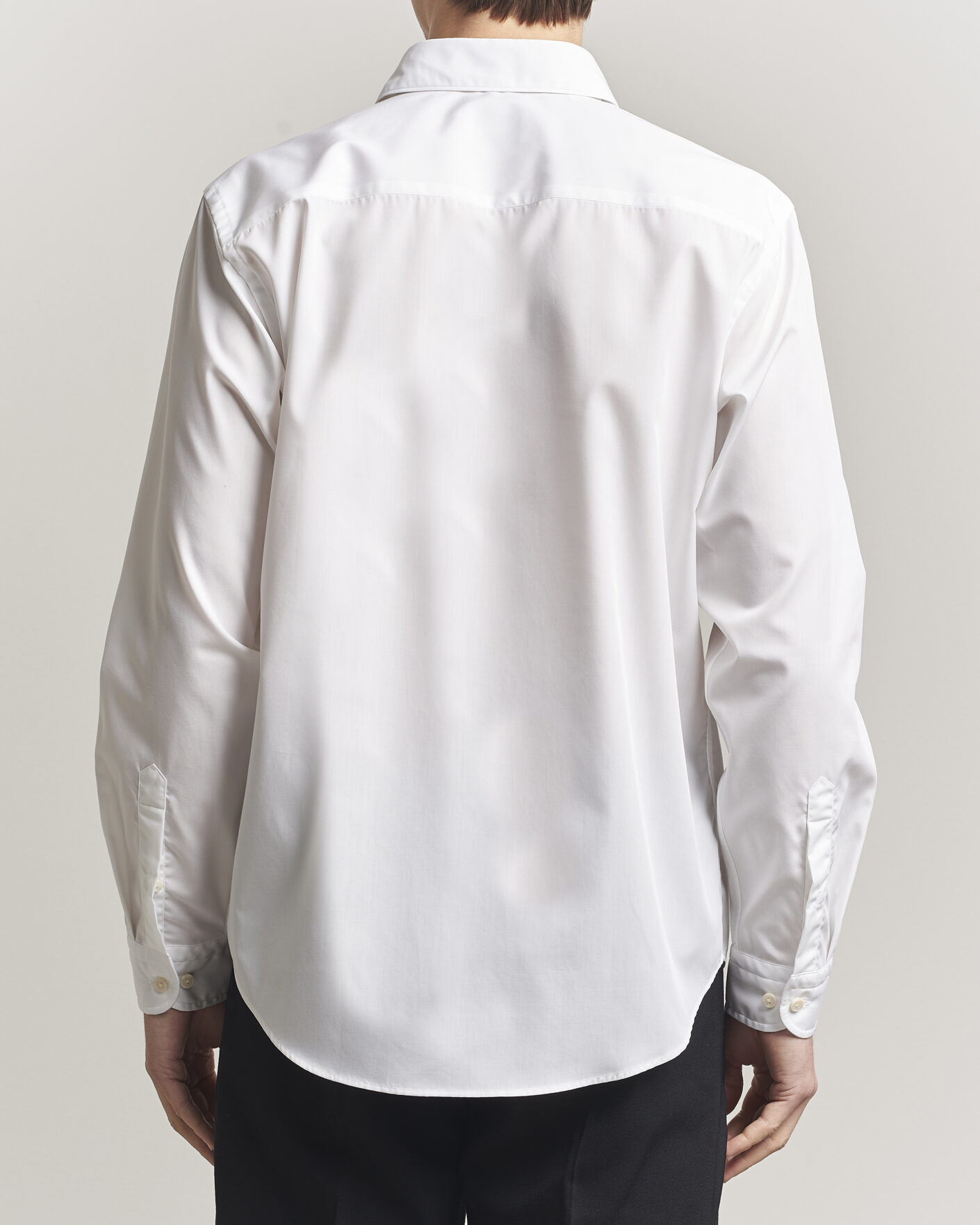 Mies | Kauluspaidat | Eton | Casual Fit Breeze Poplin Shirt White