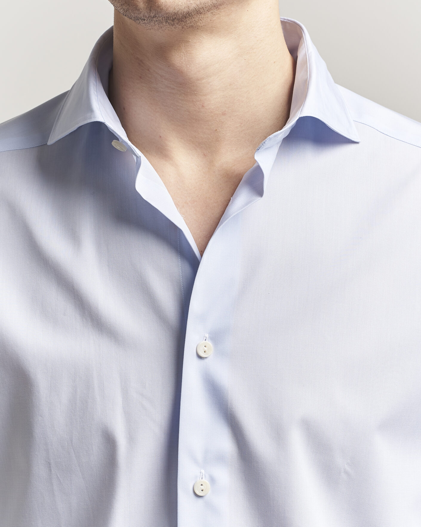 Mies | Kauluspaidat | Eton | Casual Fit Breeze Poplin Shirt Light Blue