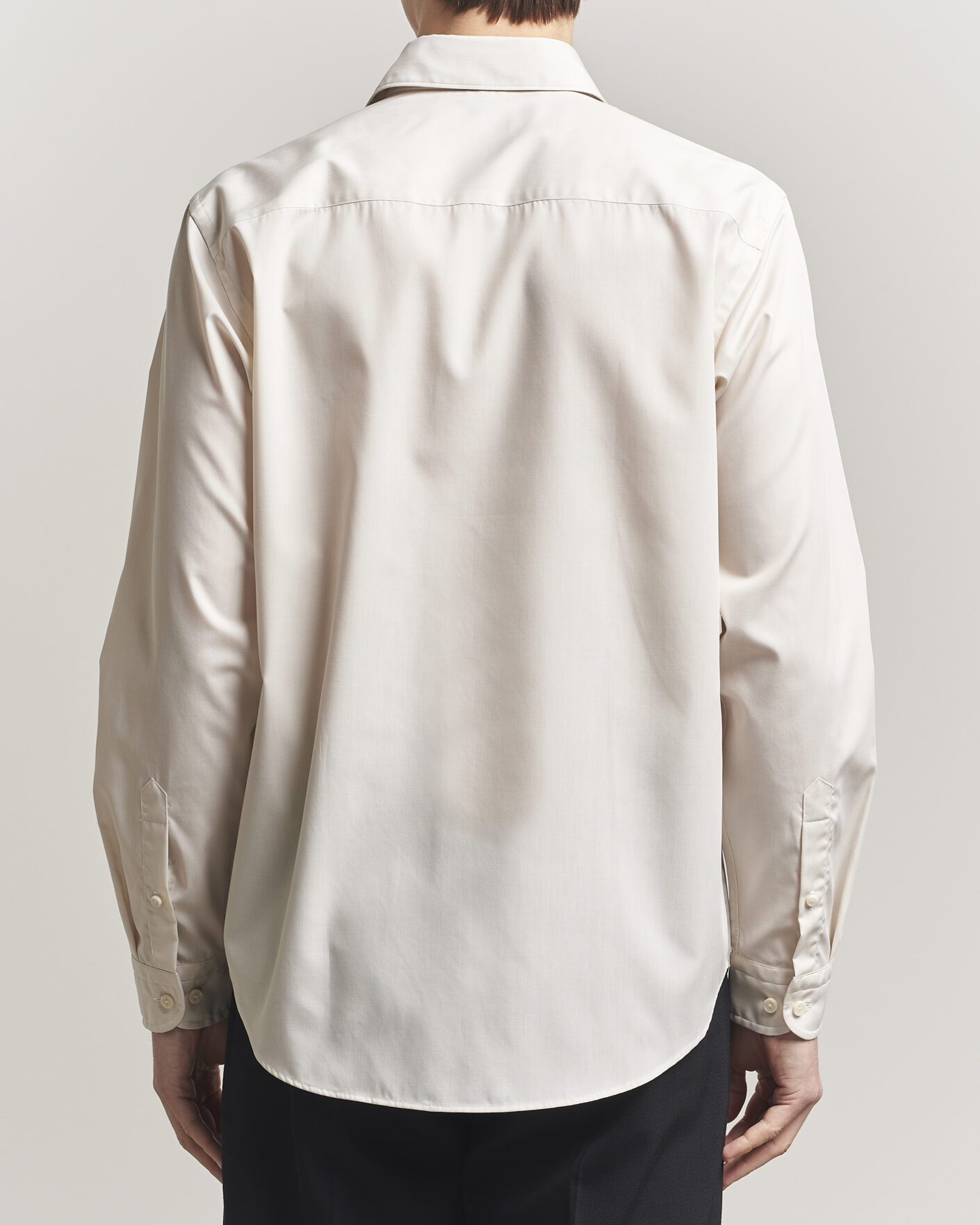 Mies | Kauluspaidat | Eton | Casual Fit Breeze Poplin Shirt Beige