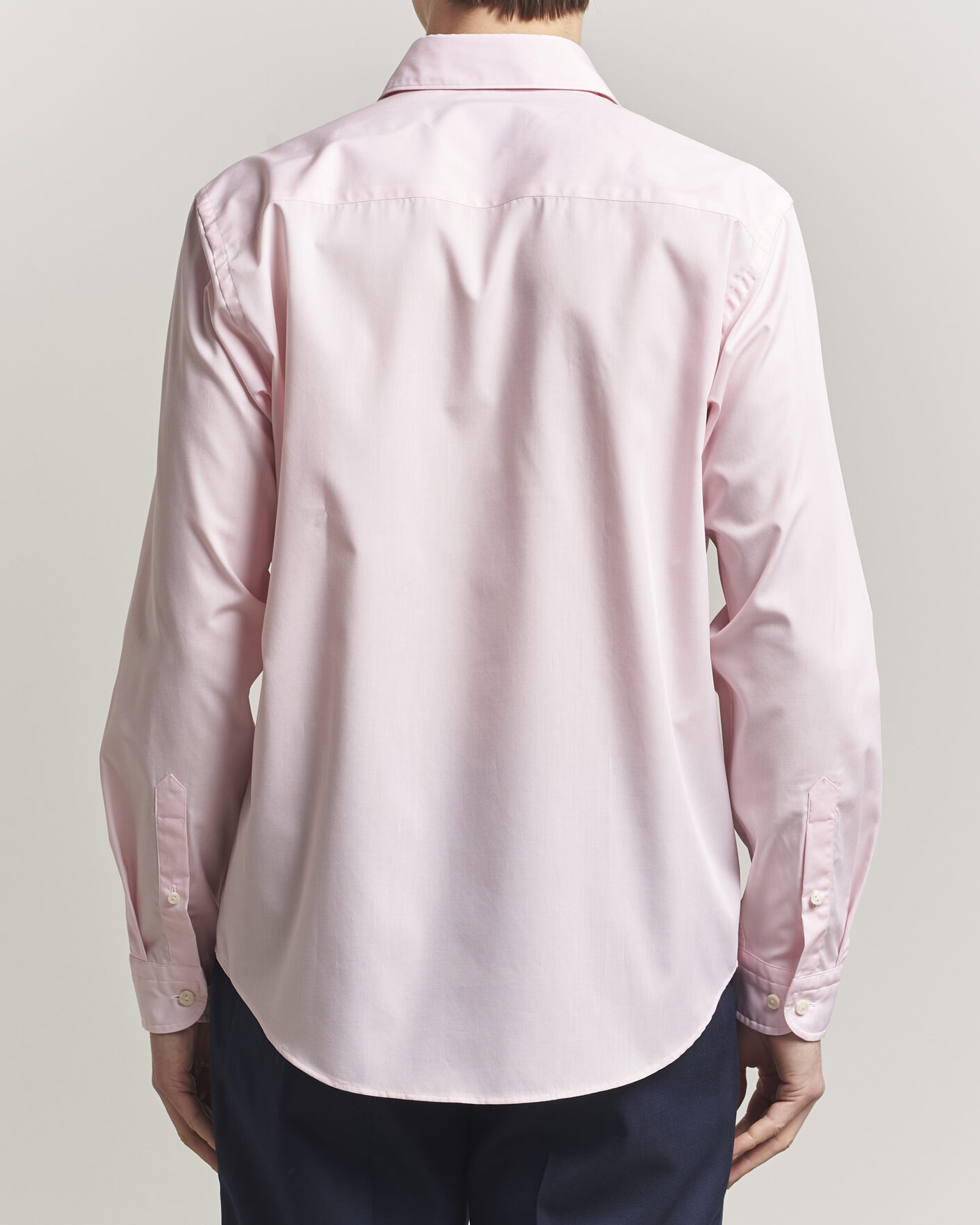 Mies | Kauluspaidat | Eton | Casual Fit Breeze Poplin Shirt Pink