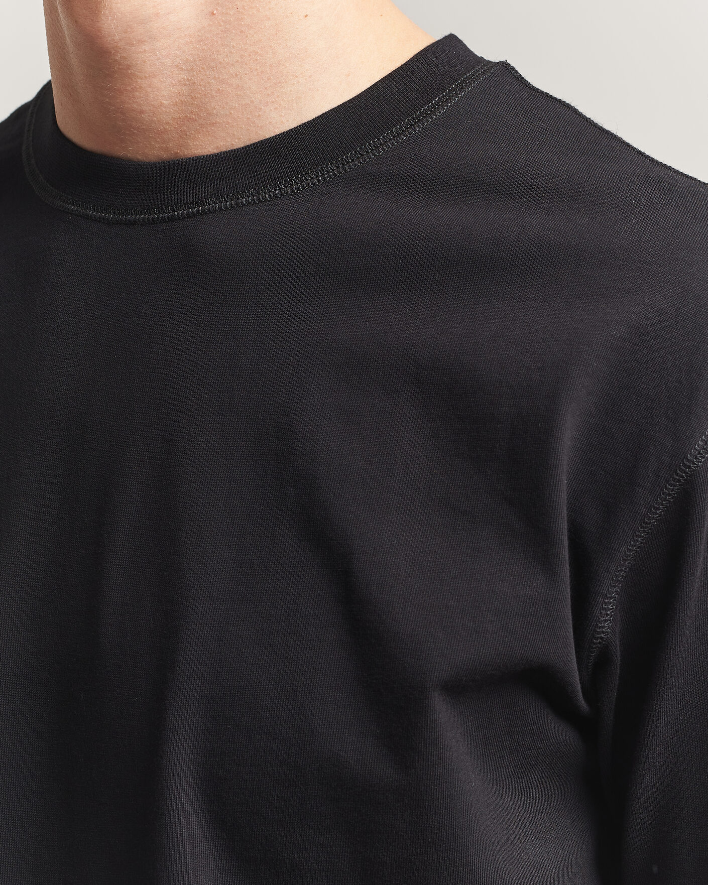 Mies | T-paidat | Drake's | Short Sleeve Hiking T-Shirt Black