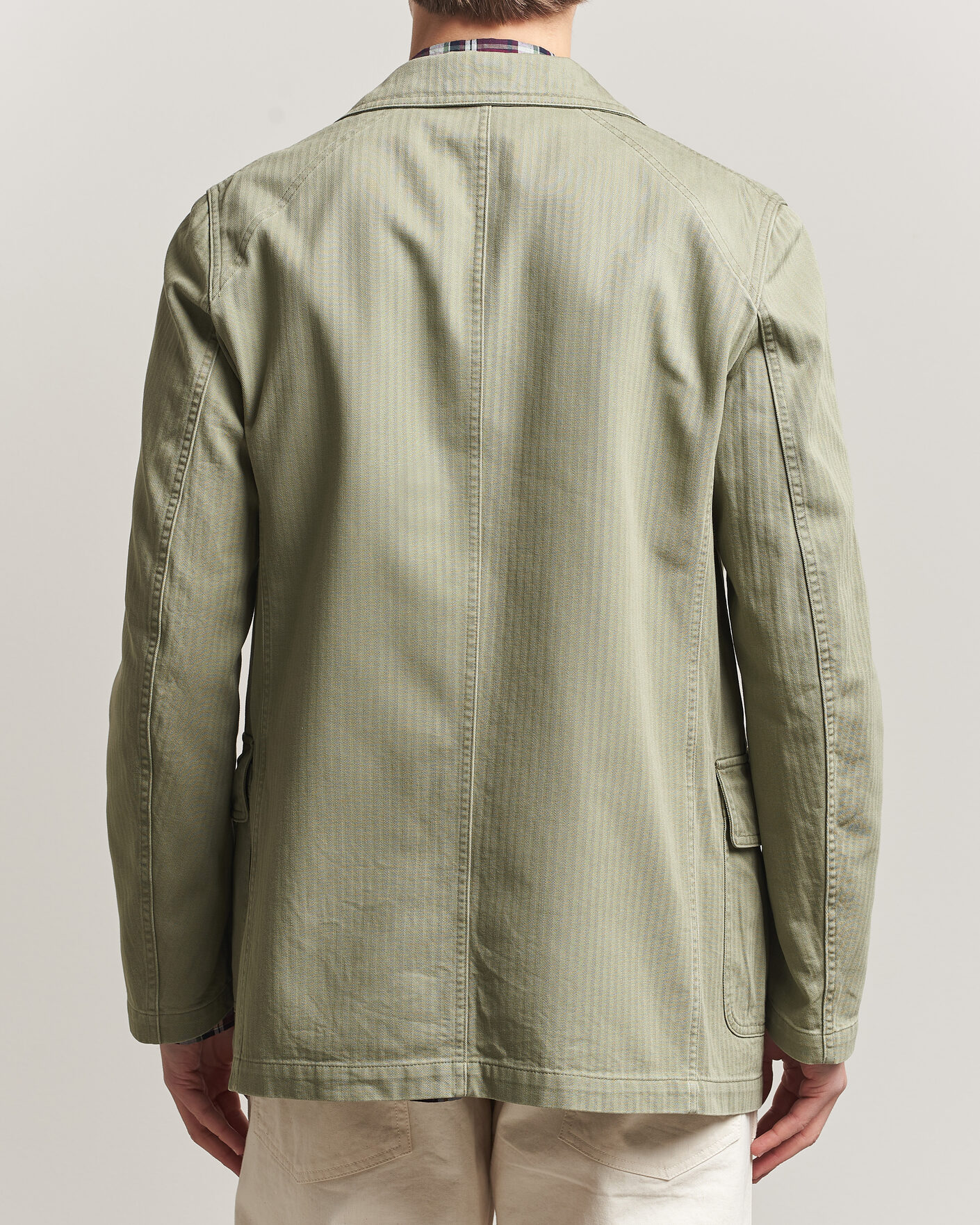 Mies | Pikkutakit | Drake's | MKI Herringbone Games Blazer Olive