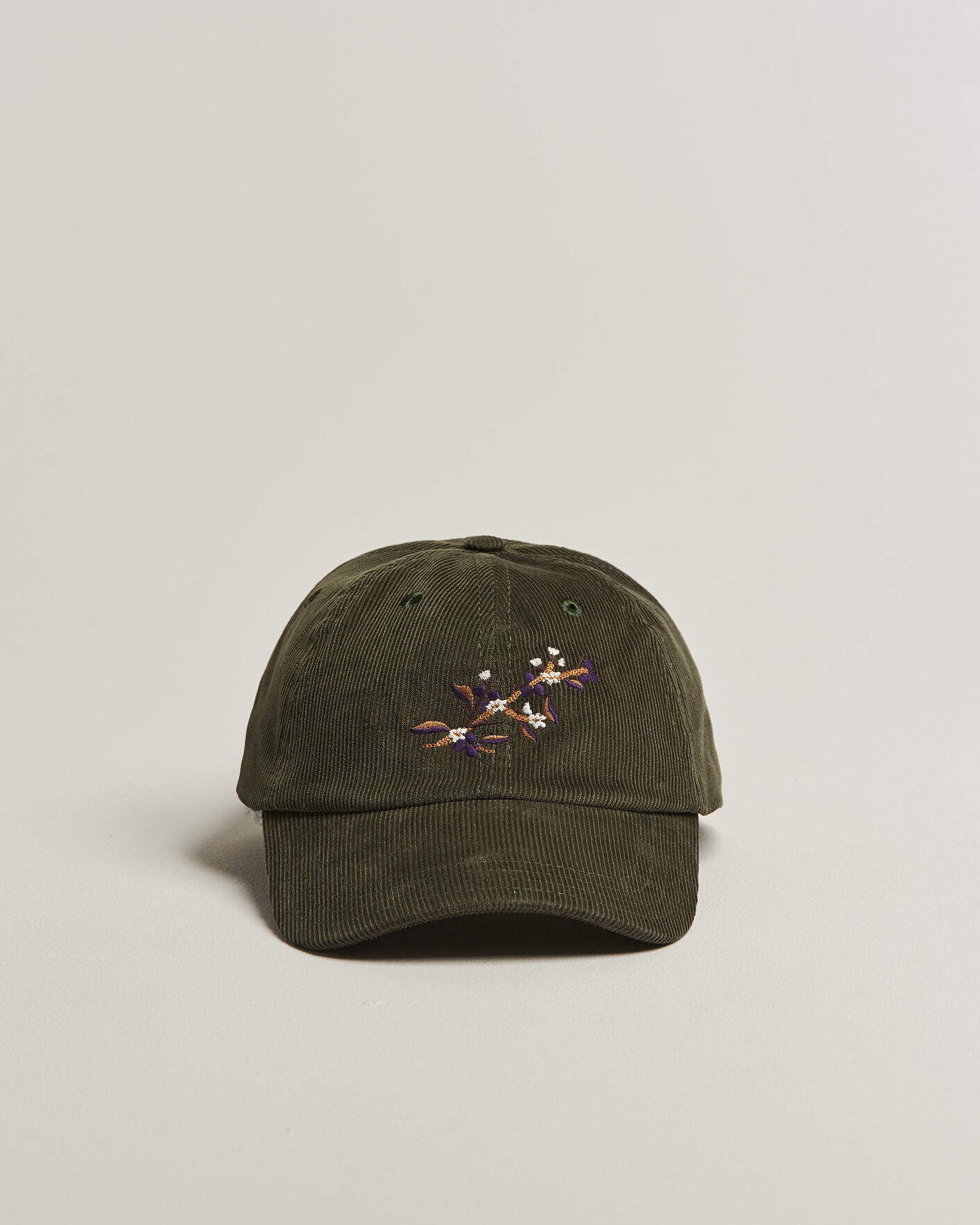 Mies | Päähineet | Drake's | Blackthron Needlecord Baseball Cap Olive