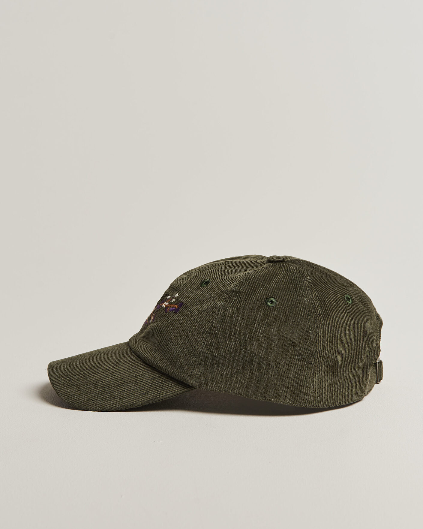 Mies | Päähineet | Drake's | Blackthron Needlecord Baseball Cap Olive