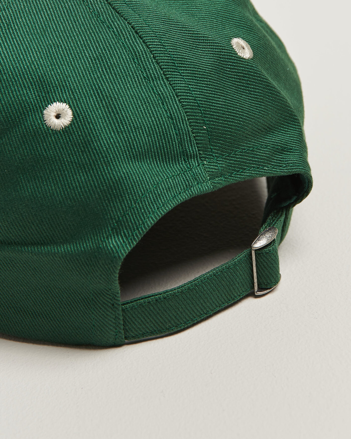 Mies | Päähineet | Drake's | Charivari Twill Baseball Cap Green/Ecru