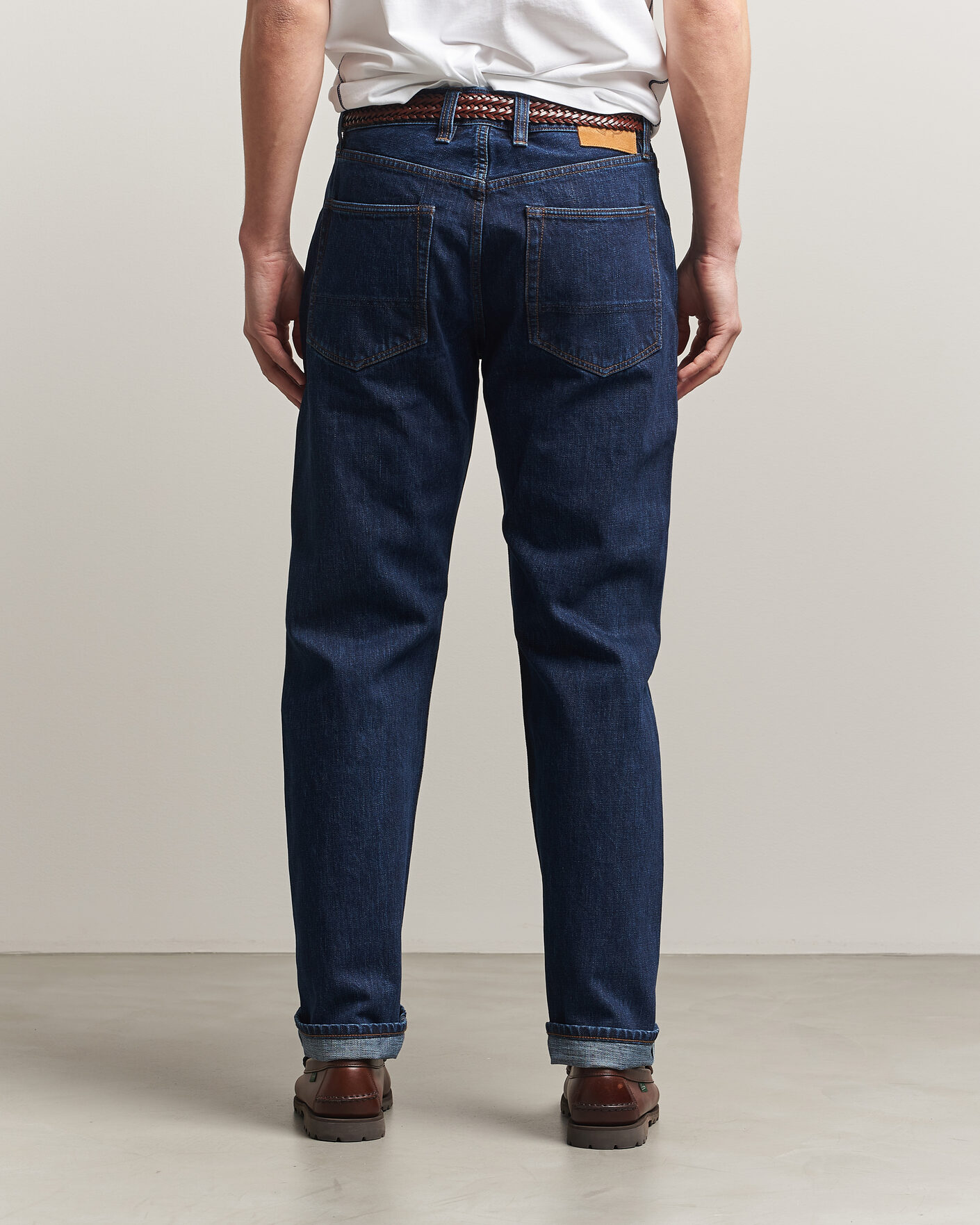 Mies | Farkut | Drake's | 5-Pocket Japanese Selvedge Denim Stone Wash