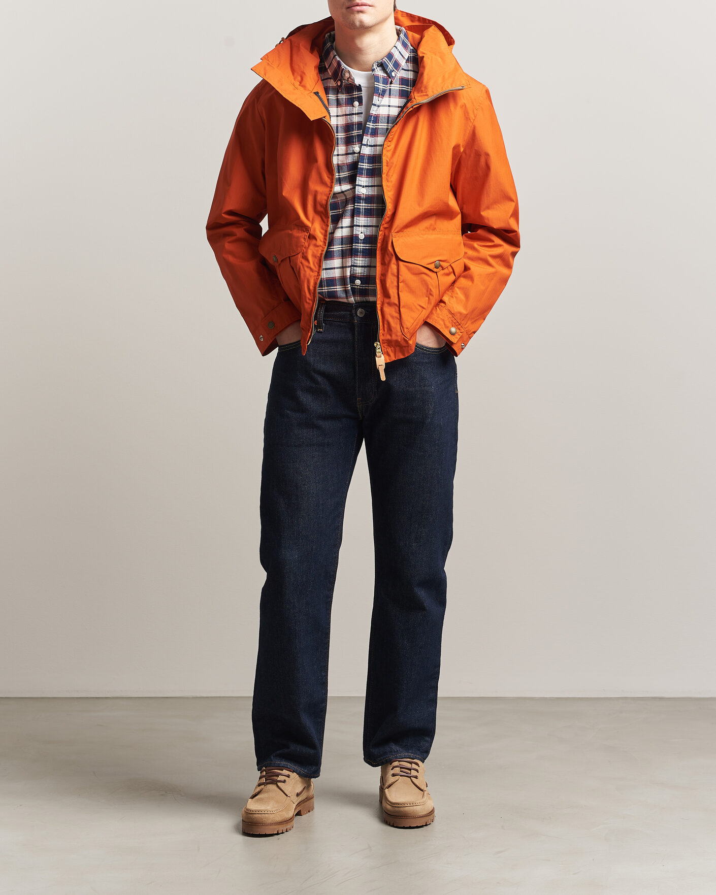 Mies | Takit | Manifattura Ceccarelli | All Season Blazer Coat Orange