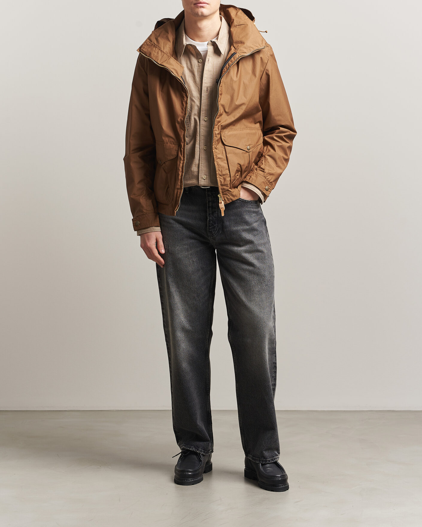 Mies | Takit | Manifattura Ceccarelli | All Season Blazer Coat Tan