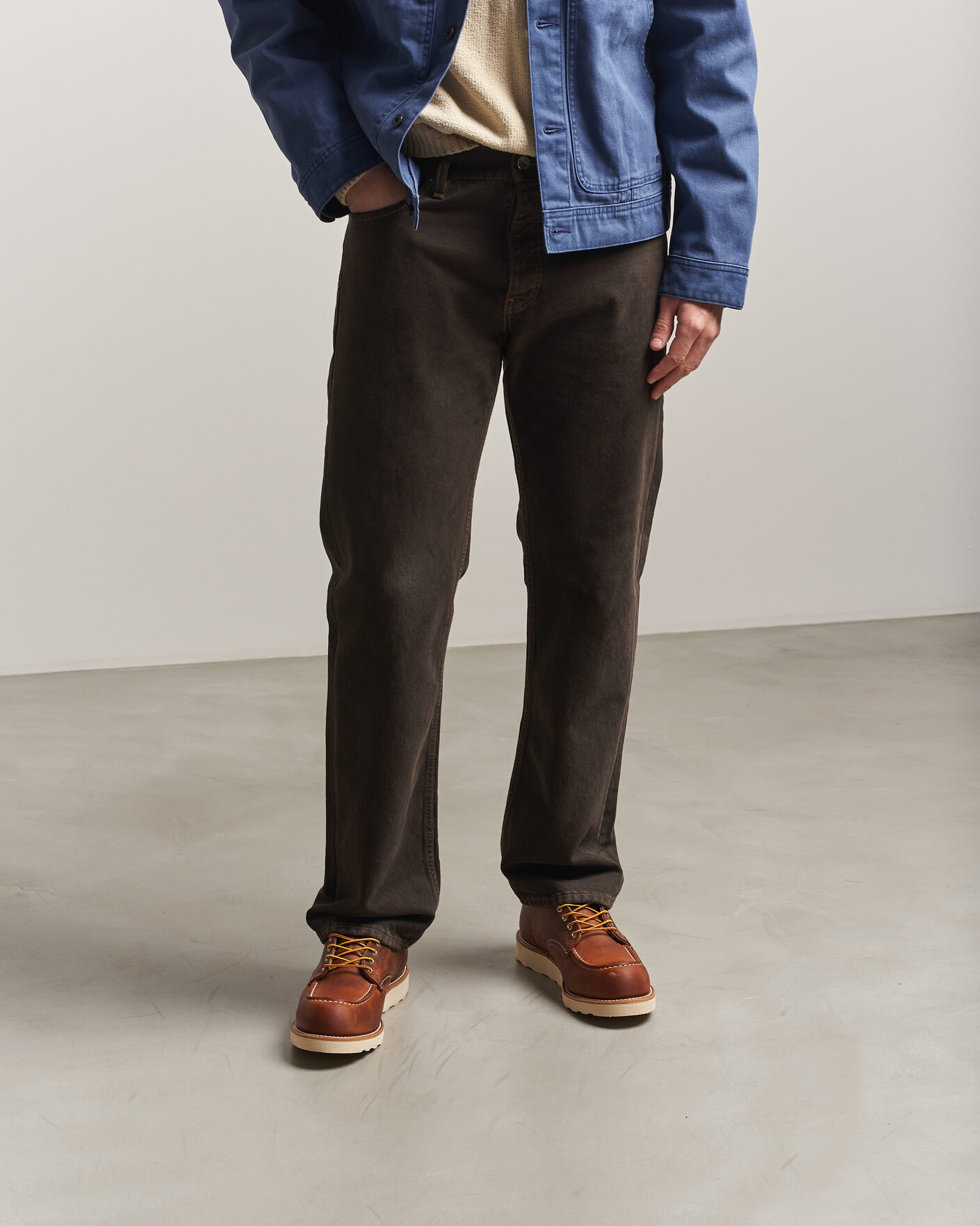 Mies | Oxford-kengät | Red Wing Shoes | Moc Toe Oxford Copper Rough/Though Leather