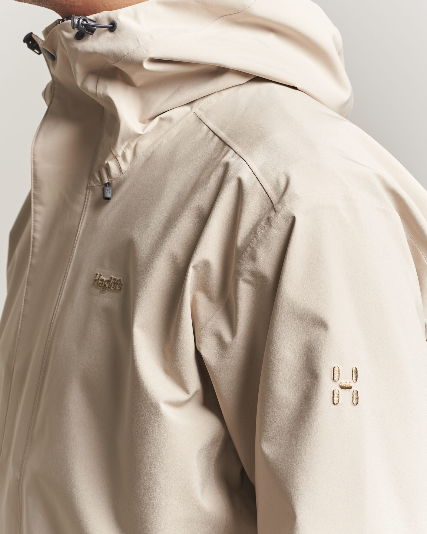 Mies | Takit | Haglöfs | Breeze Proof Jacket Chalk Beige