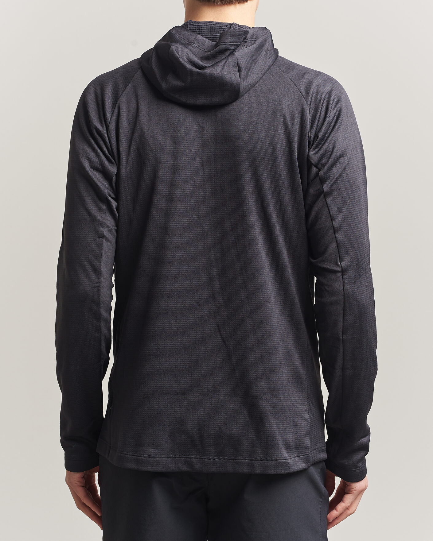 Mies | Puserot | Haglöfs | Korp Mid Fleece Hood True Black