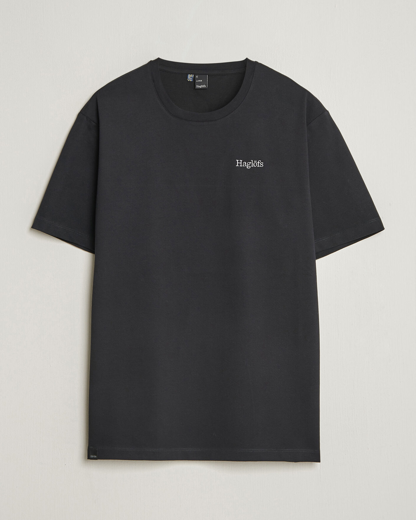 Mies | T-paidat | Haglöfs | Organic Cotton T-Shirt True Black