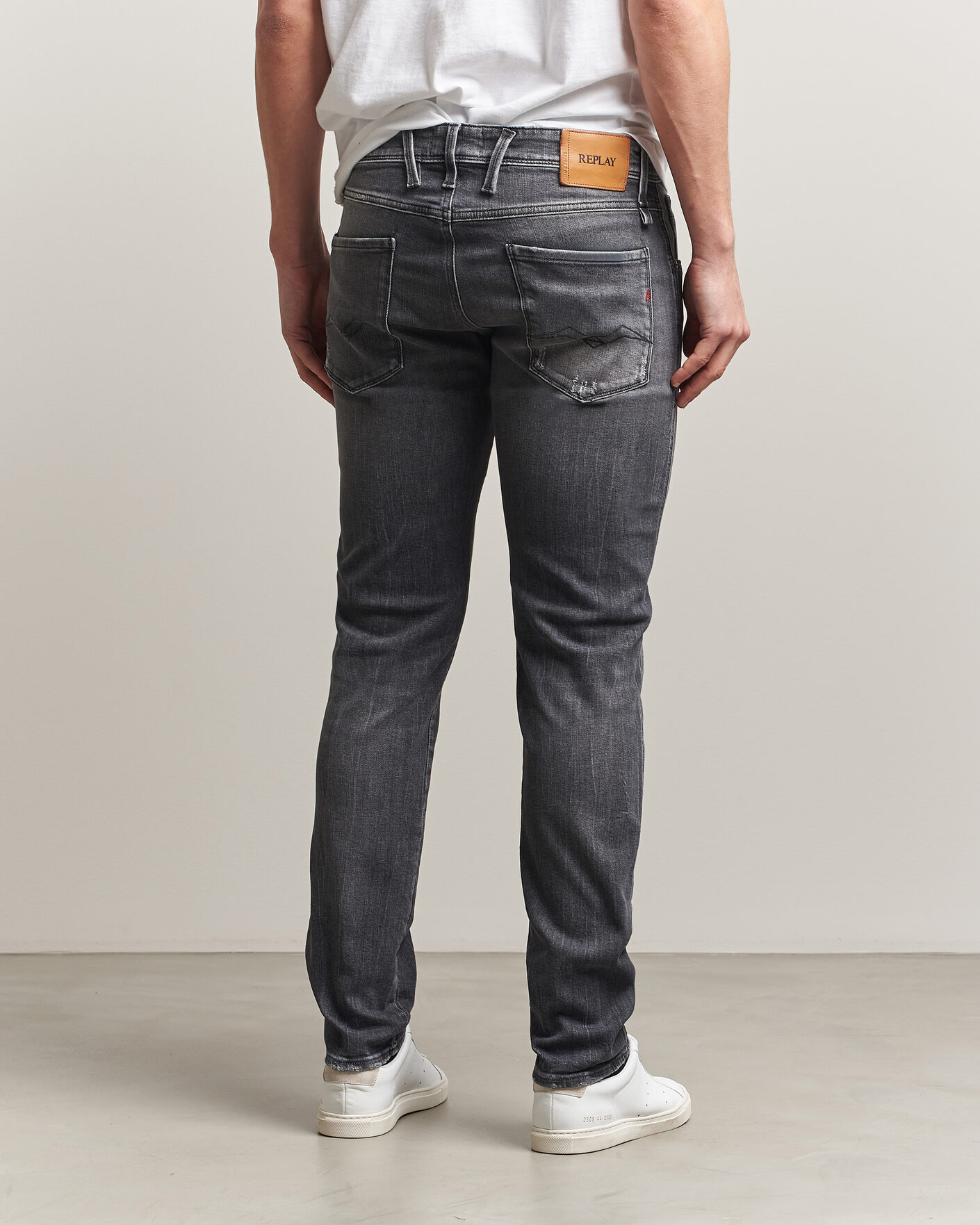 Mies | Farkut | Replay | Anbass 5 Years Wash Jeans Washed Grey