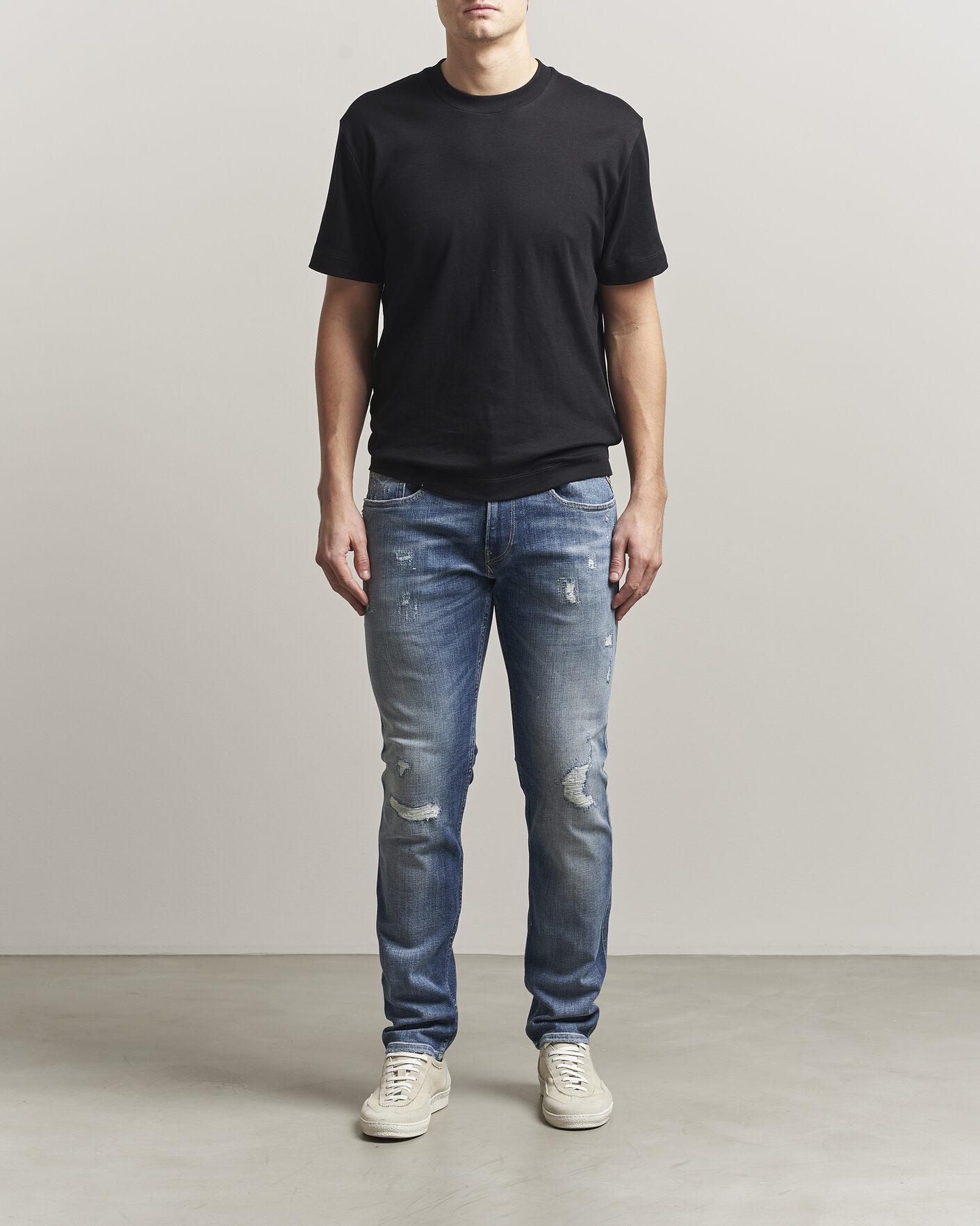 Mies | Farkut | Replay | Anbass 10 Year Wash Jeans Medium Blue