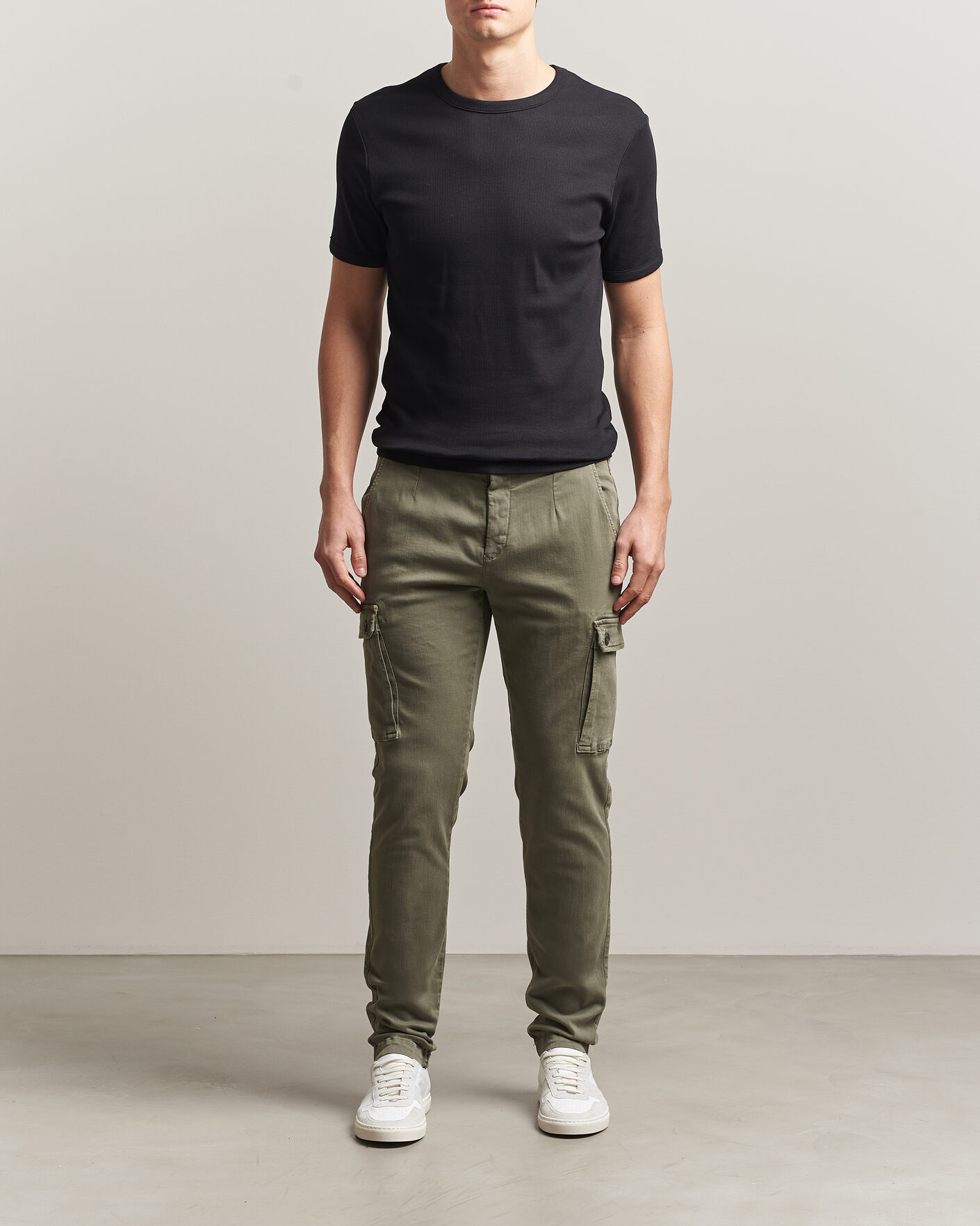 Mies | Housut | Replay | Jaan Hyperflex Cargo Pants Military Green