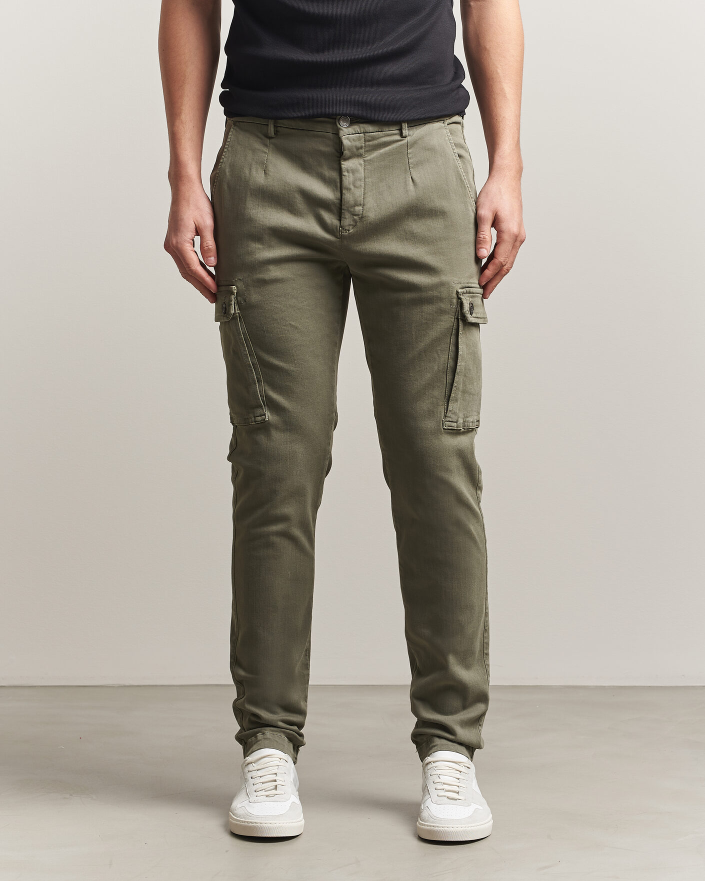 Mies | Housut | Replay | Jaan Hyperflex Cargo Pants Military Green