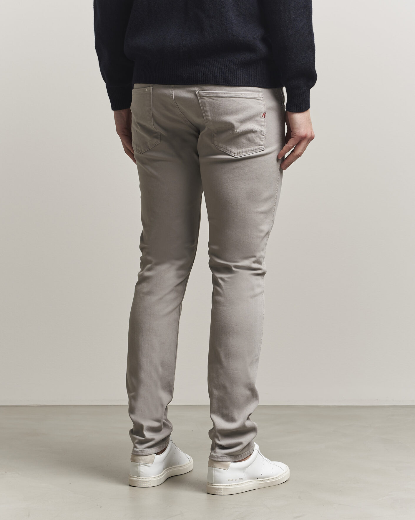 Mies | Housut | Replay | Anbass Hyperflex X.Lite 5-Pocket Pants Light Grey