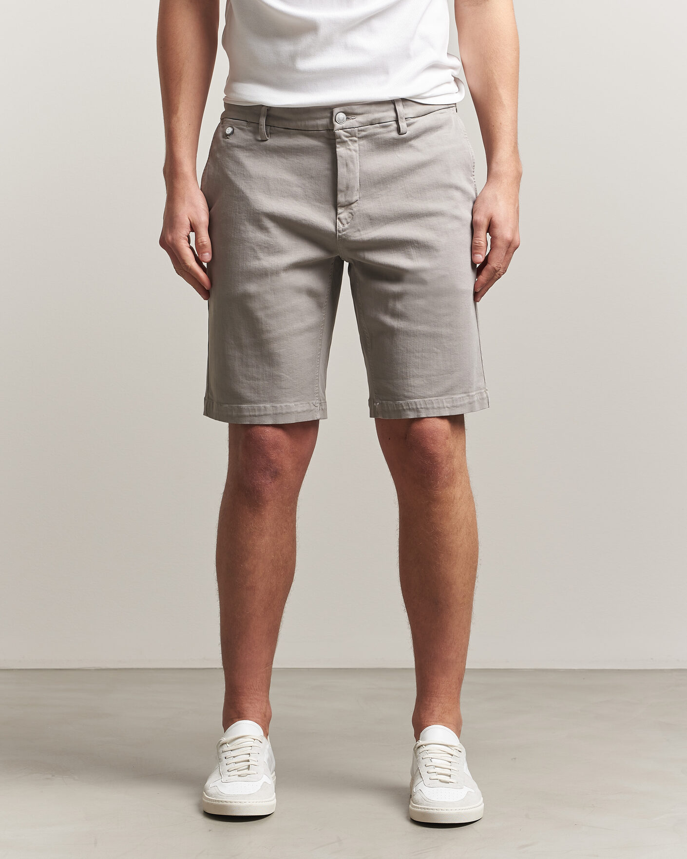 Mies | Shortsit | Replay | Benni Hyperflex Shorts Light Grey