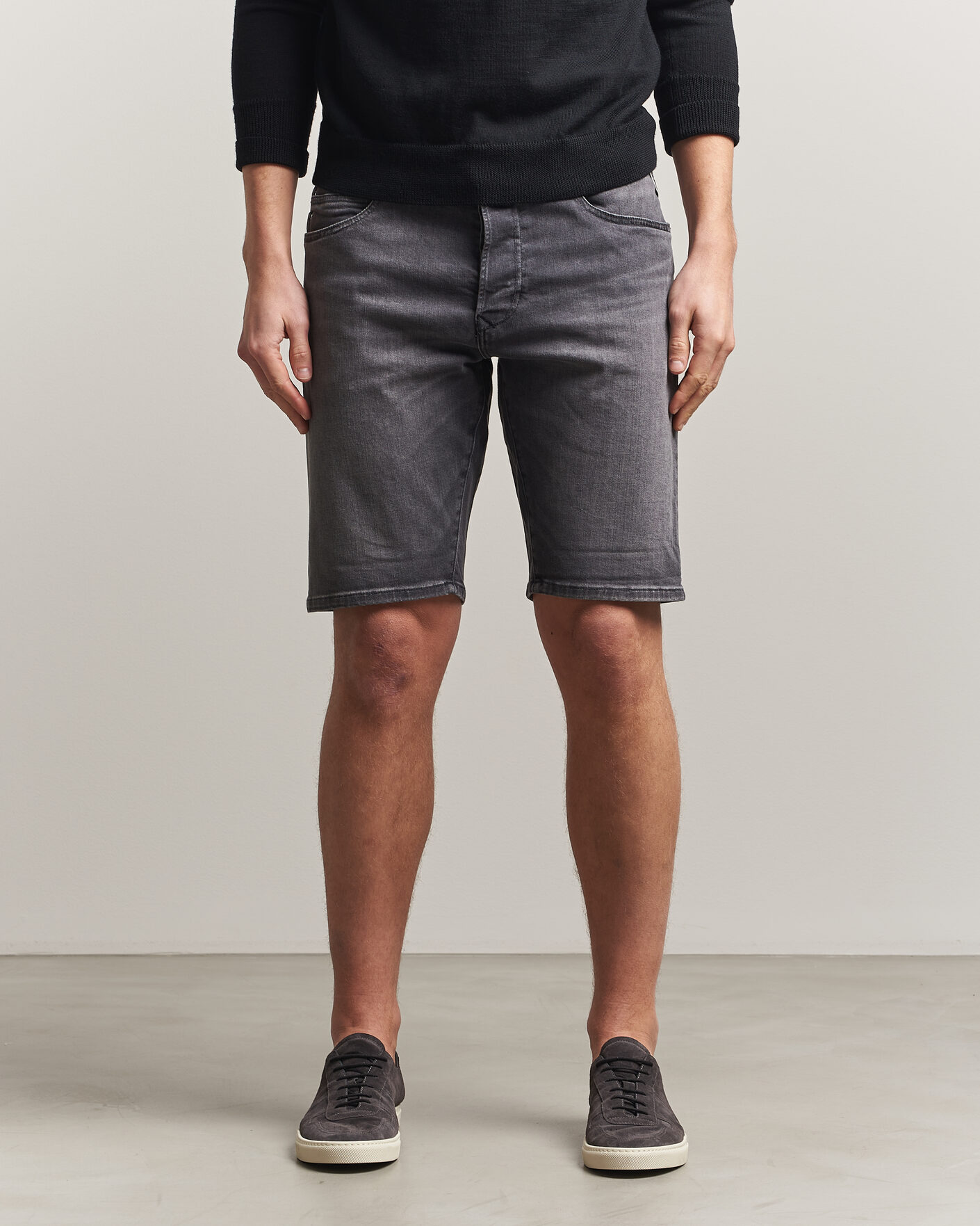 Mies | Shortsit | Replay | RBJ981 Stretch Denim Shorts Washed Black