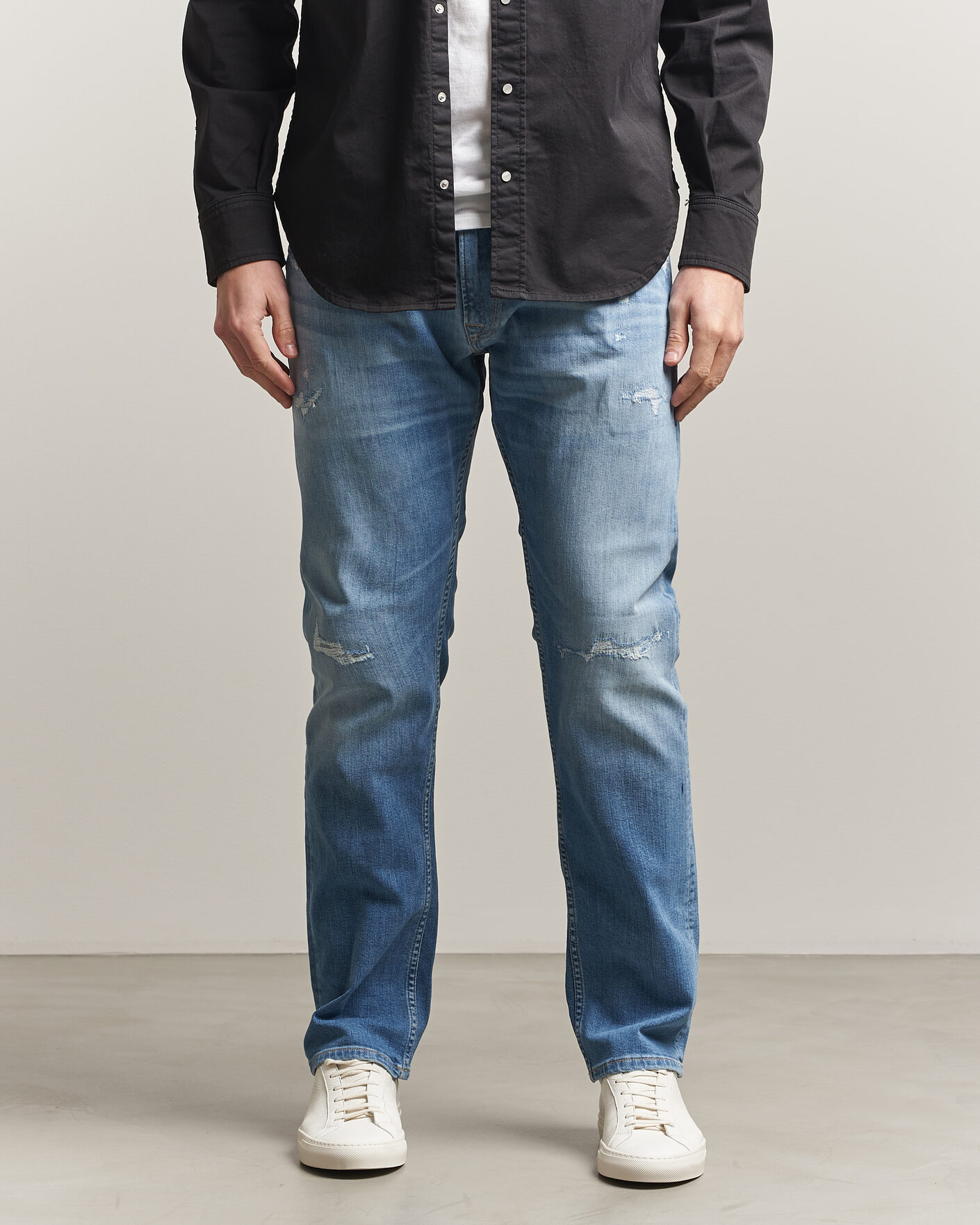 Mies | Farkut | Replay | Rocco Comfort Fit Stretch Eco Plus Jeans Light Blue