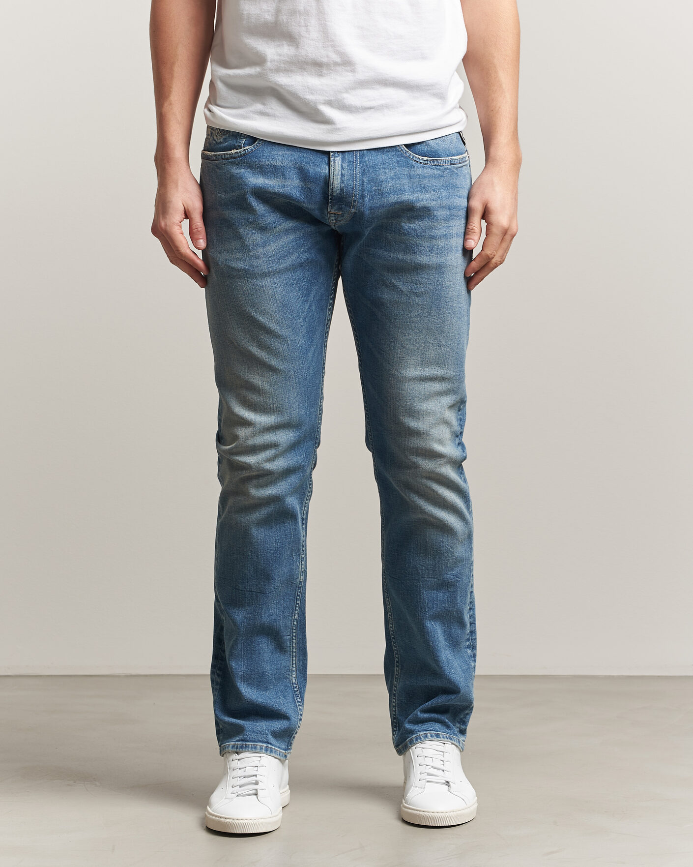 Mies | Farkut | Replay | Rocco Comfort Fit Stretch Eco Plus Jeans Medium Blue