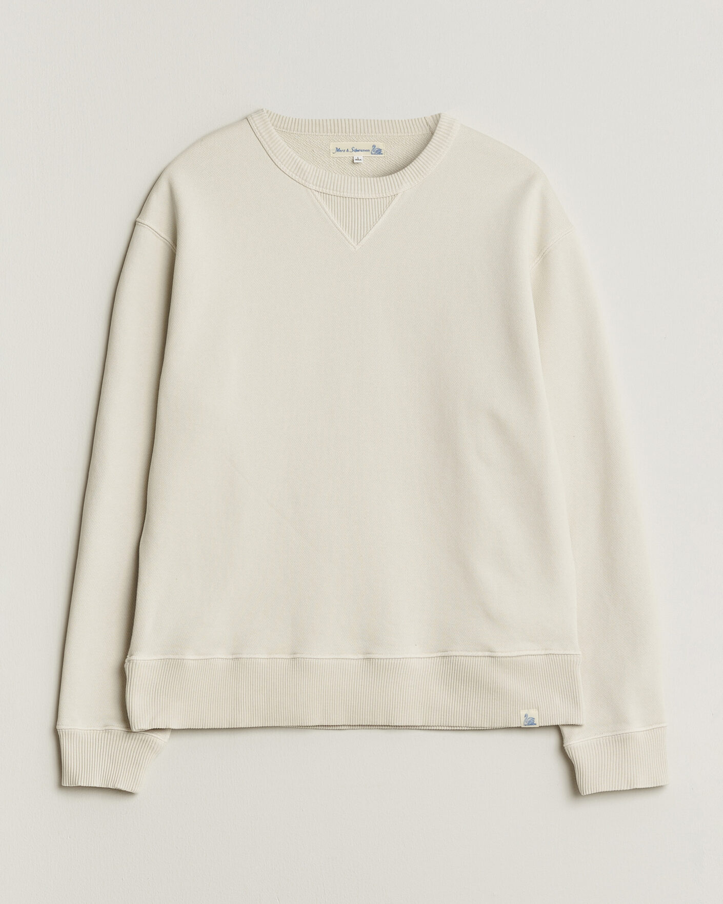 Mies | Puserot | Merz b. Schwanen | Classic Fit Authentic Fleece Sweatshirt Nature