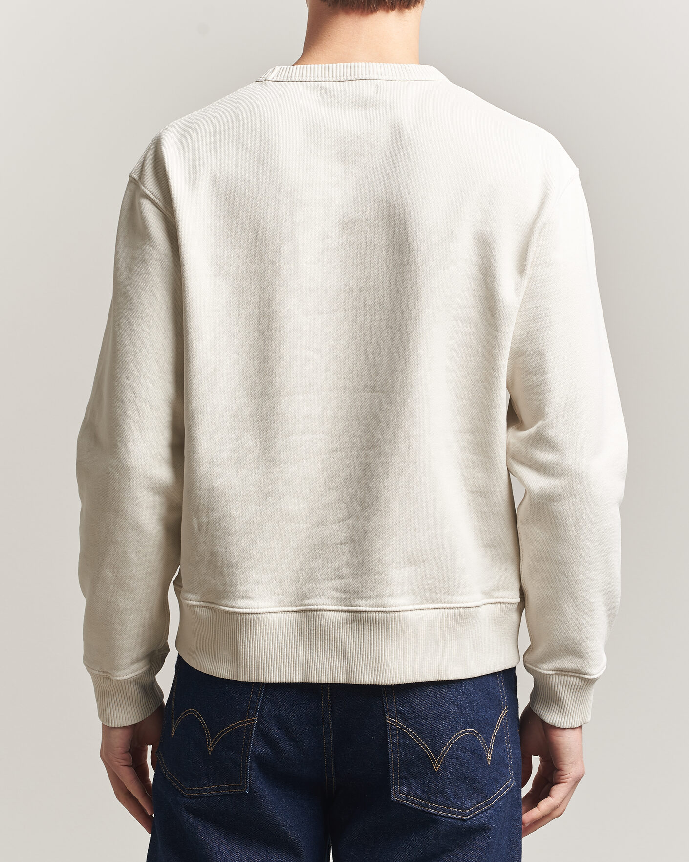 Mies | Puserot | Merz b. Schwanen | Classic Fit Authentic Fleece Sweatshirt Nature