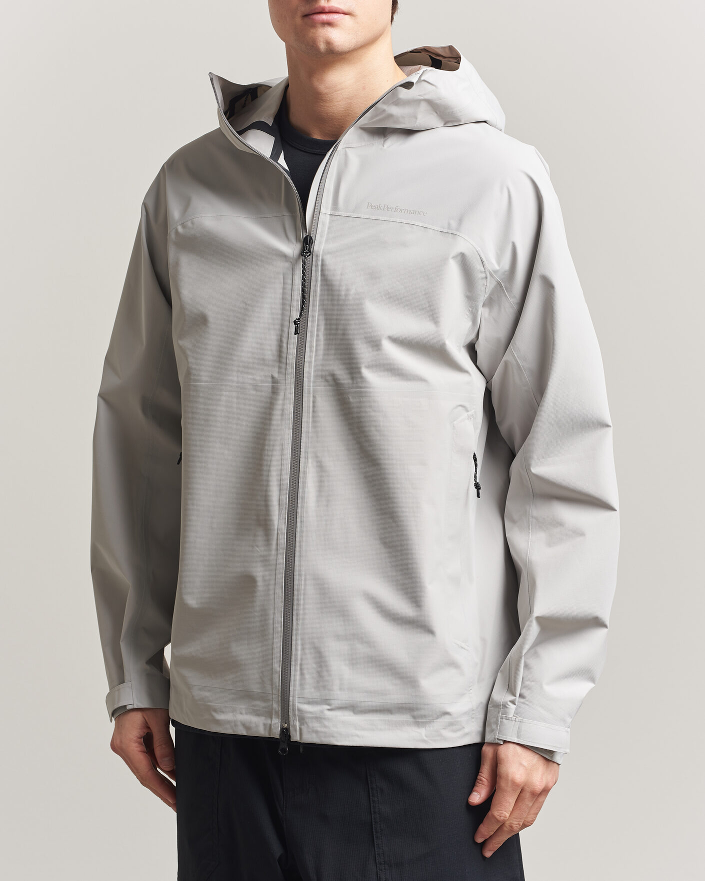 Mies | Takit | Peak Performance | Treeline Hipe Hooded Shell Jacket Summit Smoke