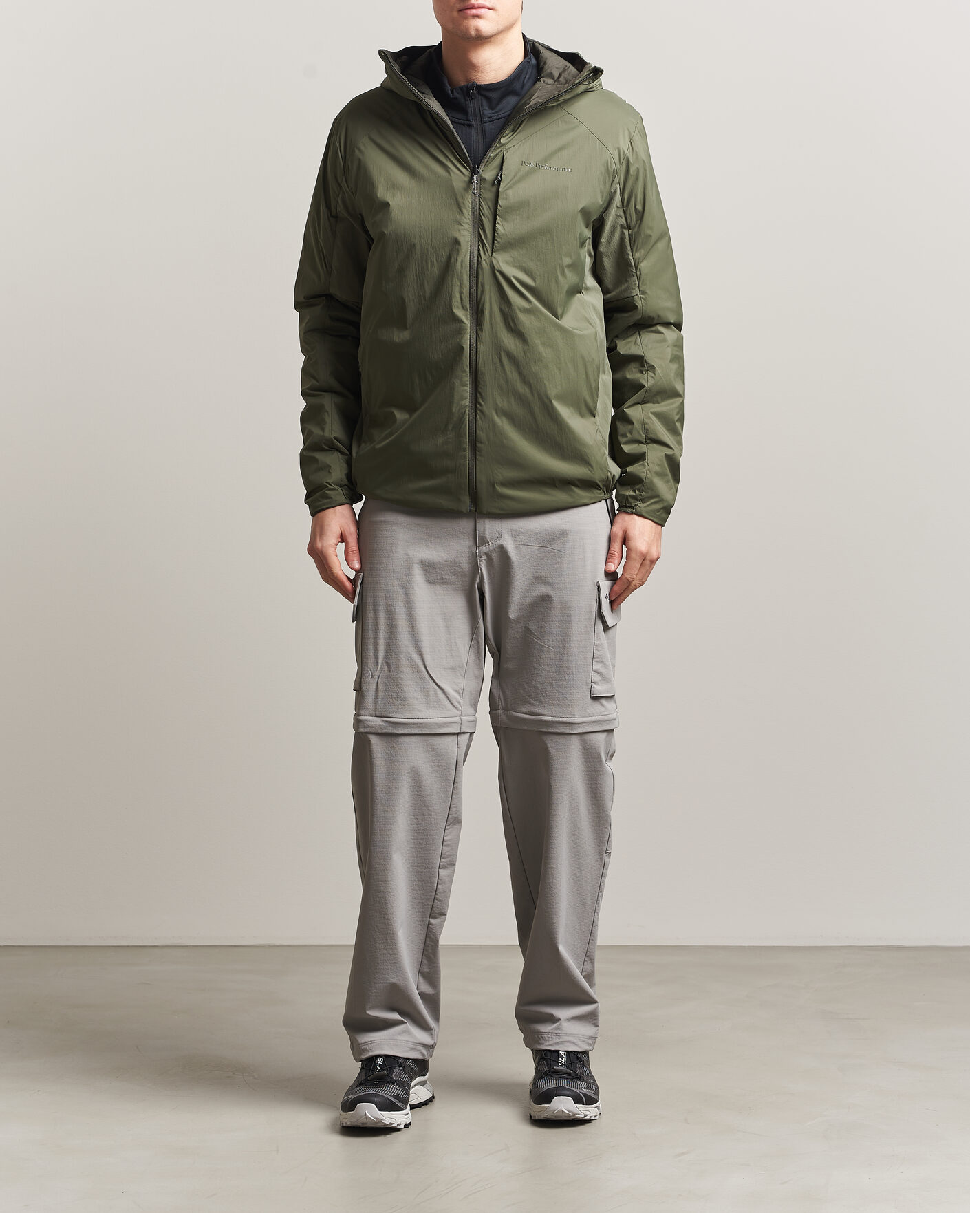 Mies | Takit | Peak Performance | Freelight Reversible Hooded Jacket Pine Needle