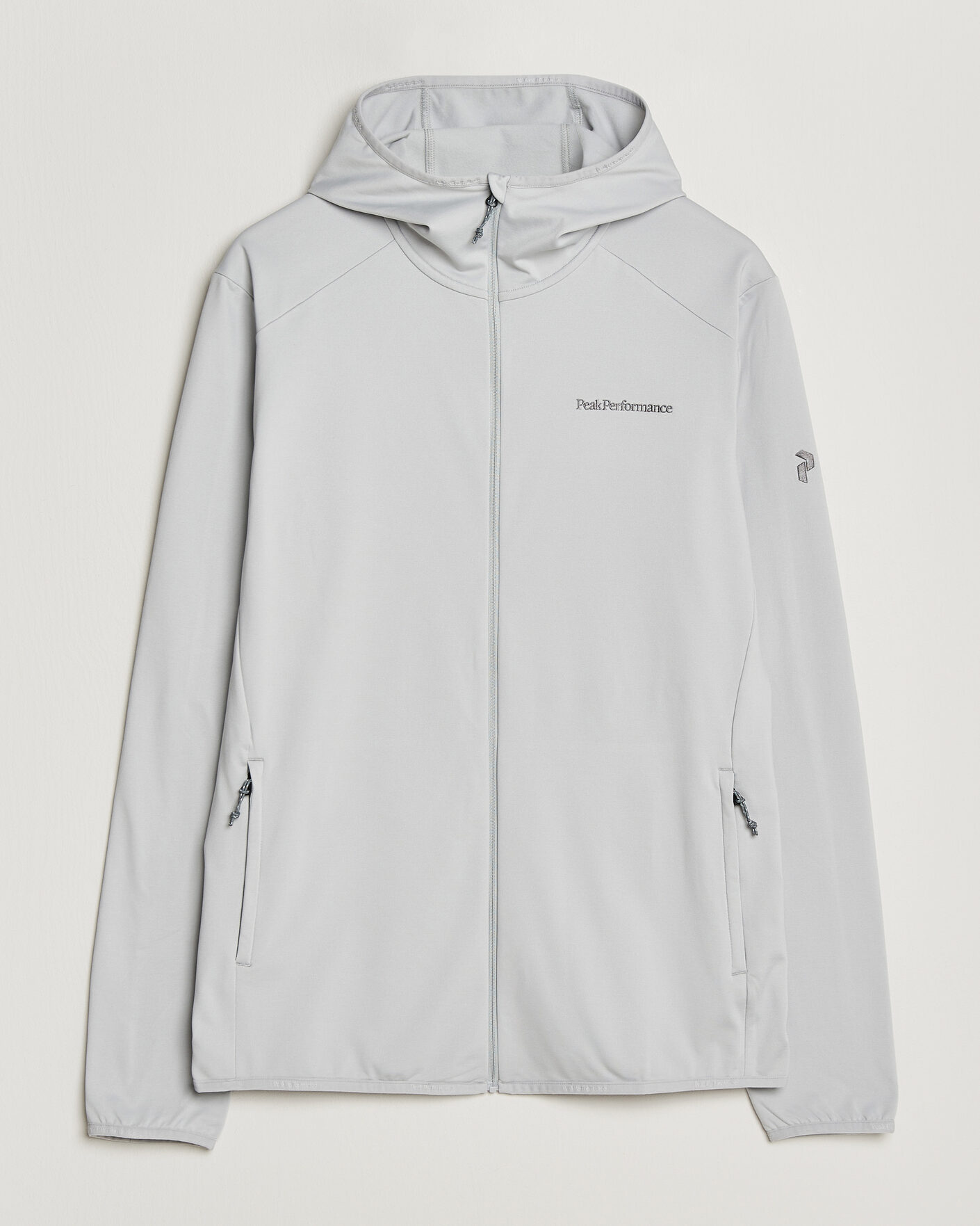 Mies | Puserot | Peak Performance | Light Hooded Full Zip Summit Smoke