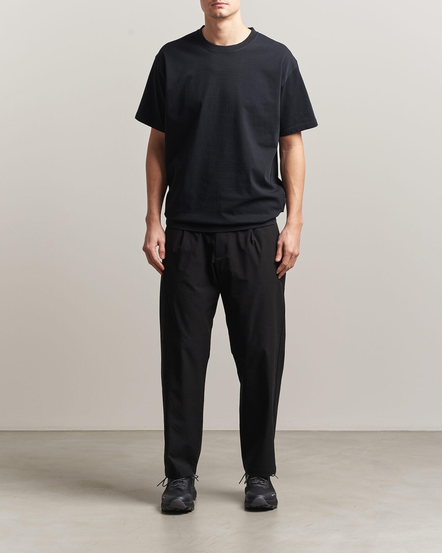 Mies | T-paidat | Peak Performance | Heavy Cotton T-Shirt Black
