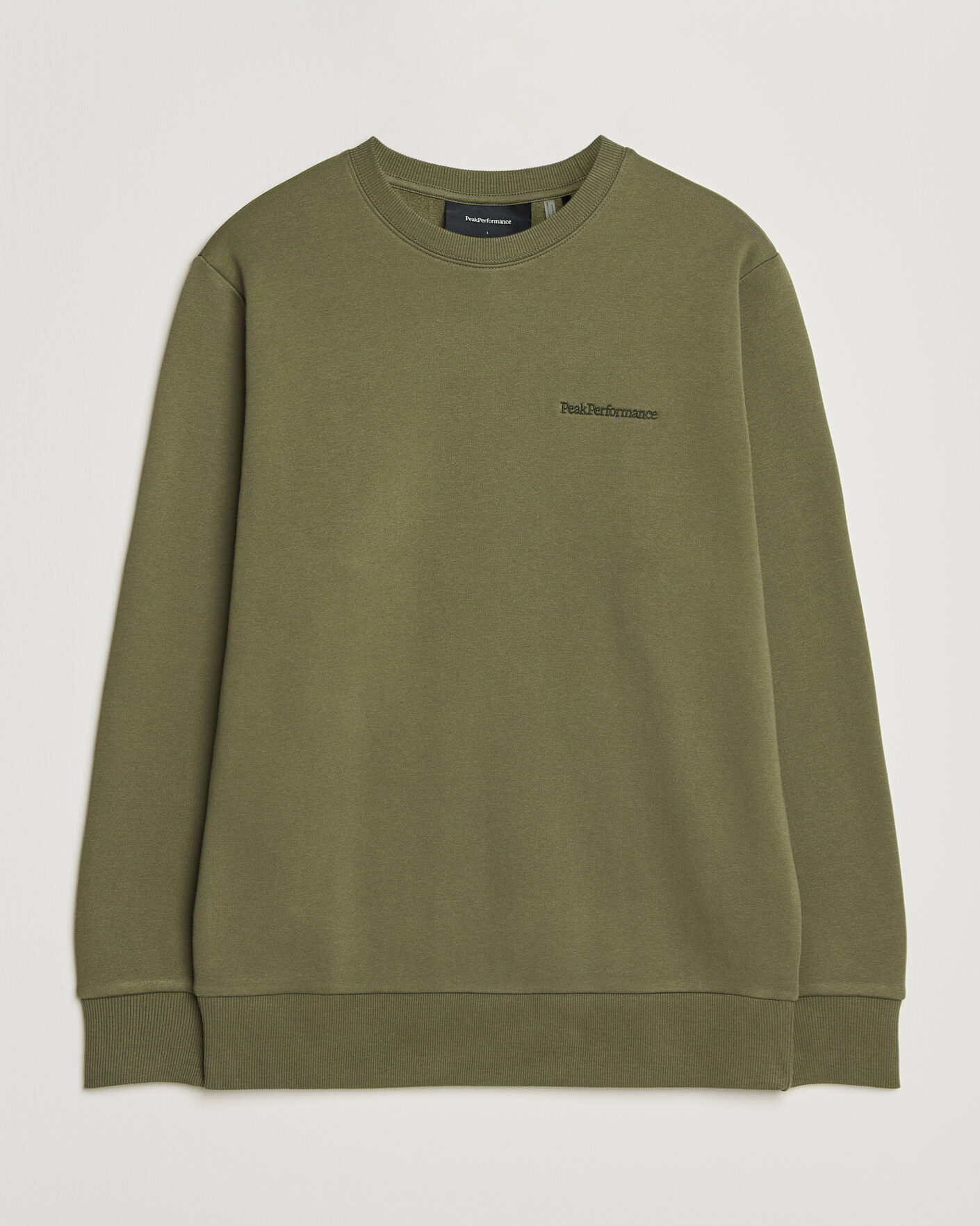Mies | Puserot | Peak Performance | Original Crew Neck Sweatshirt Pine Needle
