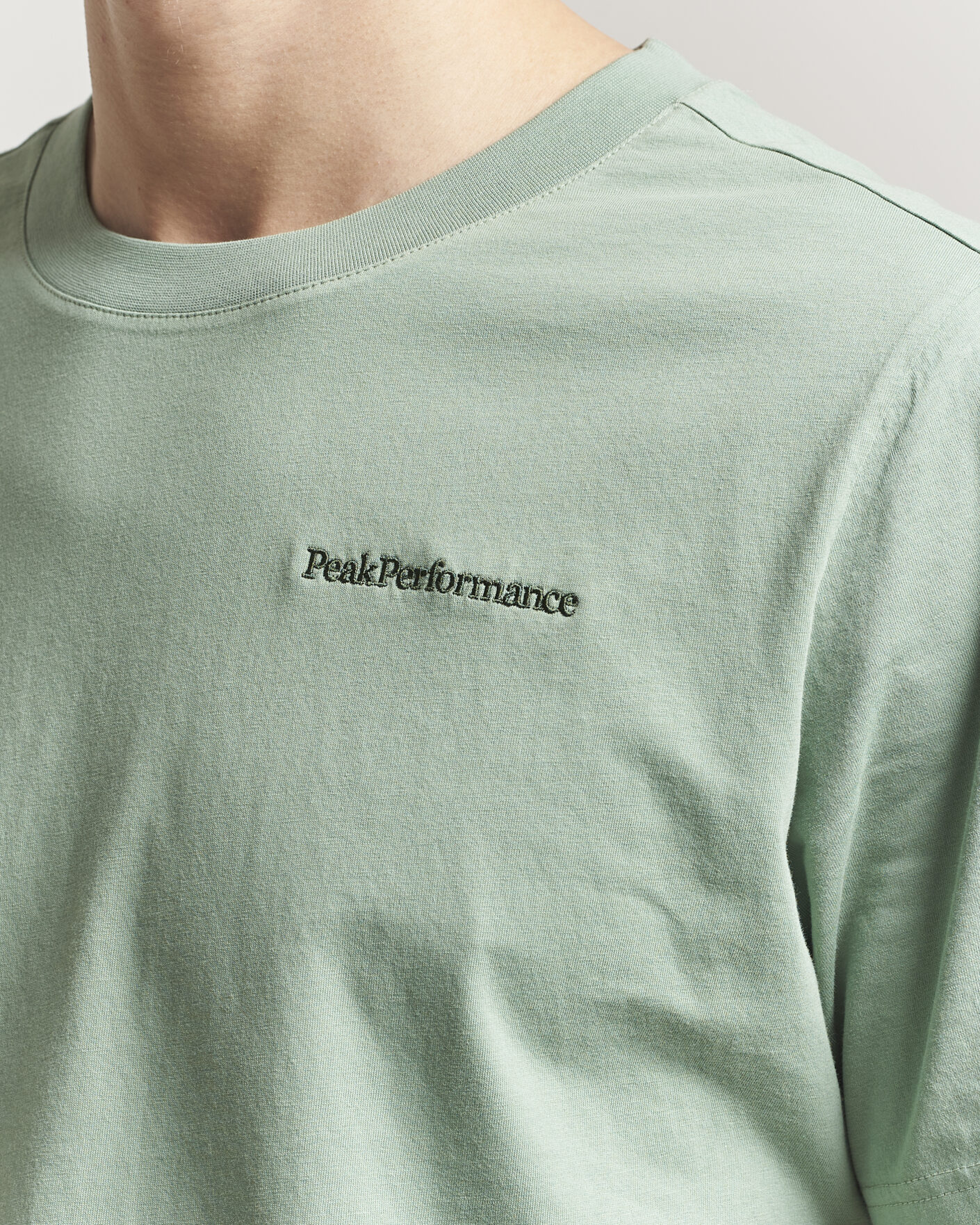Mies | T-paidat | Peak Performance | Original Crew Neck T-Shirt Green Valley