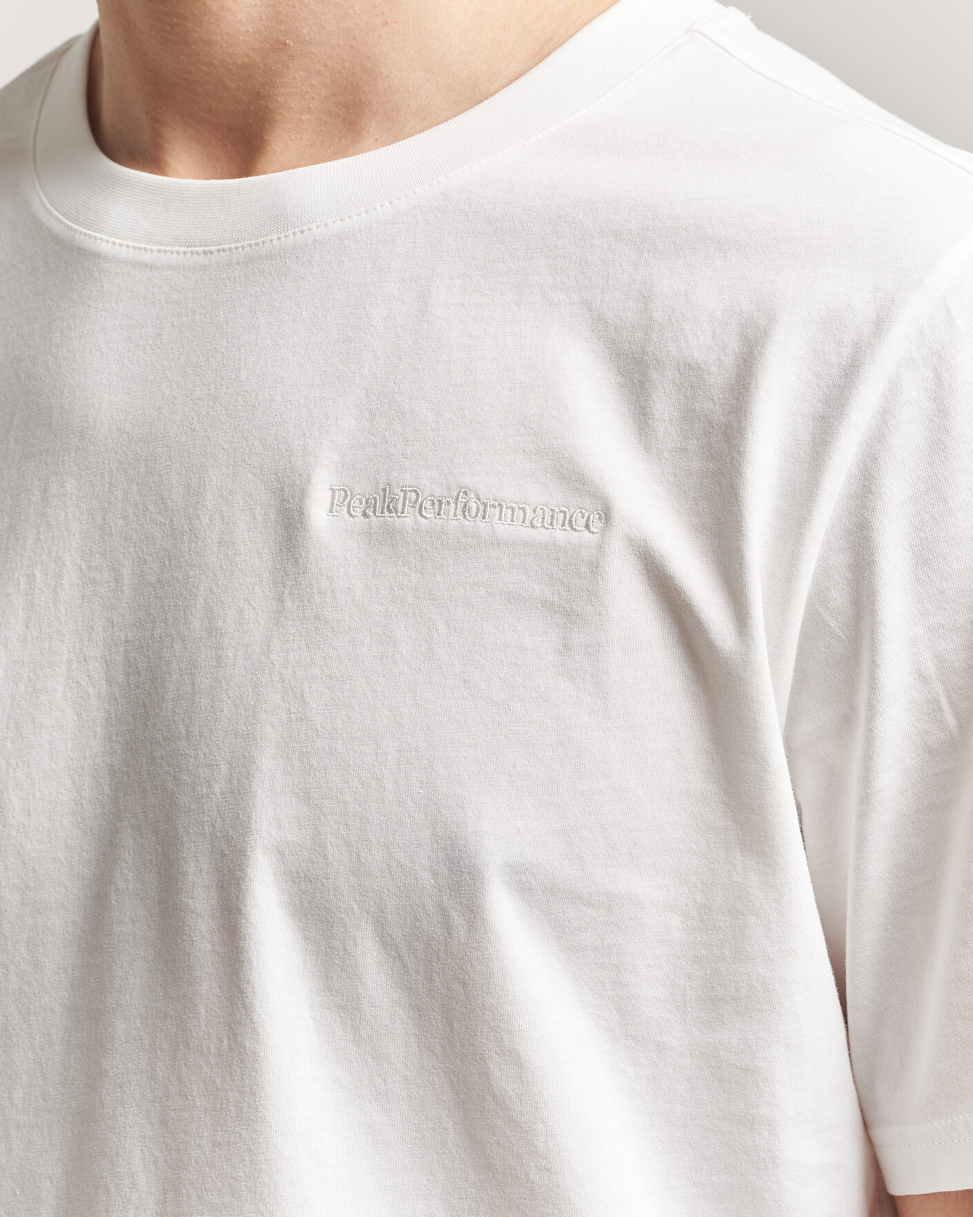 Mies | T-paidat | Peak Performance | Original Crew Neck T-Shirt Off White