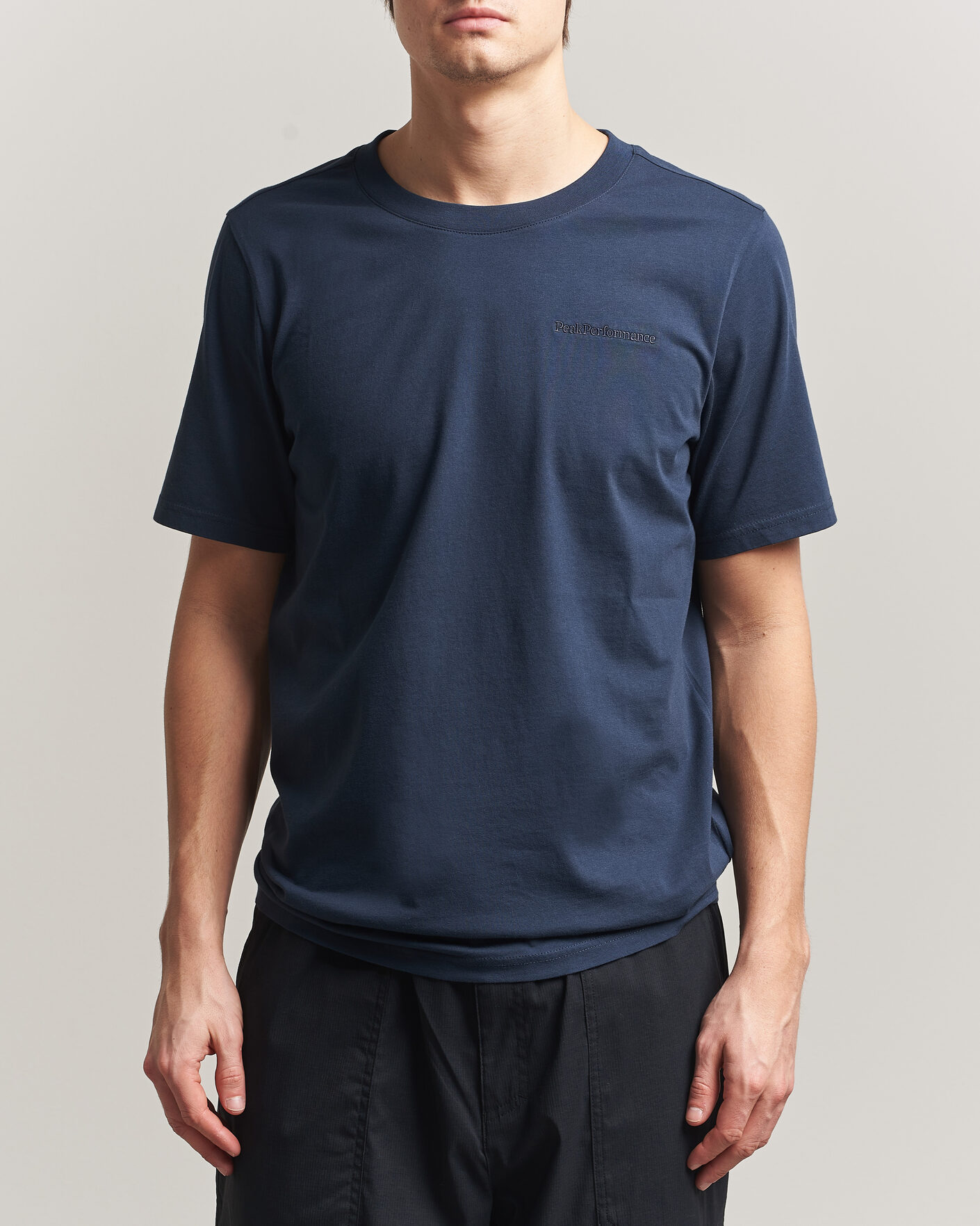 Mies | T-paidat | Peak Performance | Original Crew Neck T-Shirt Blue Shadow