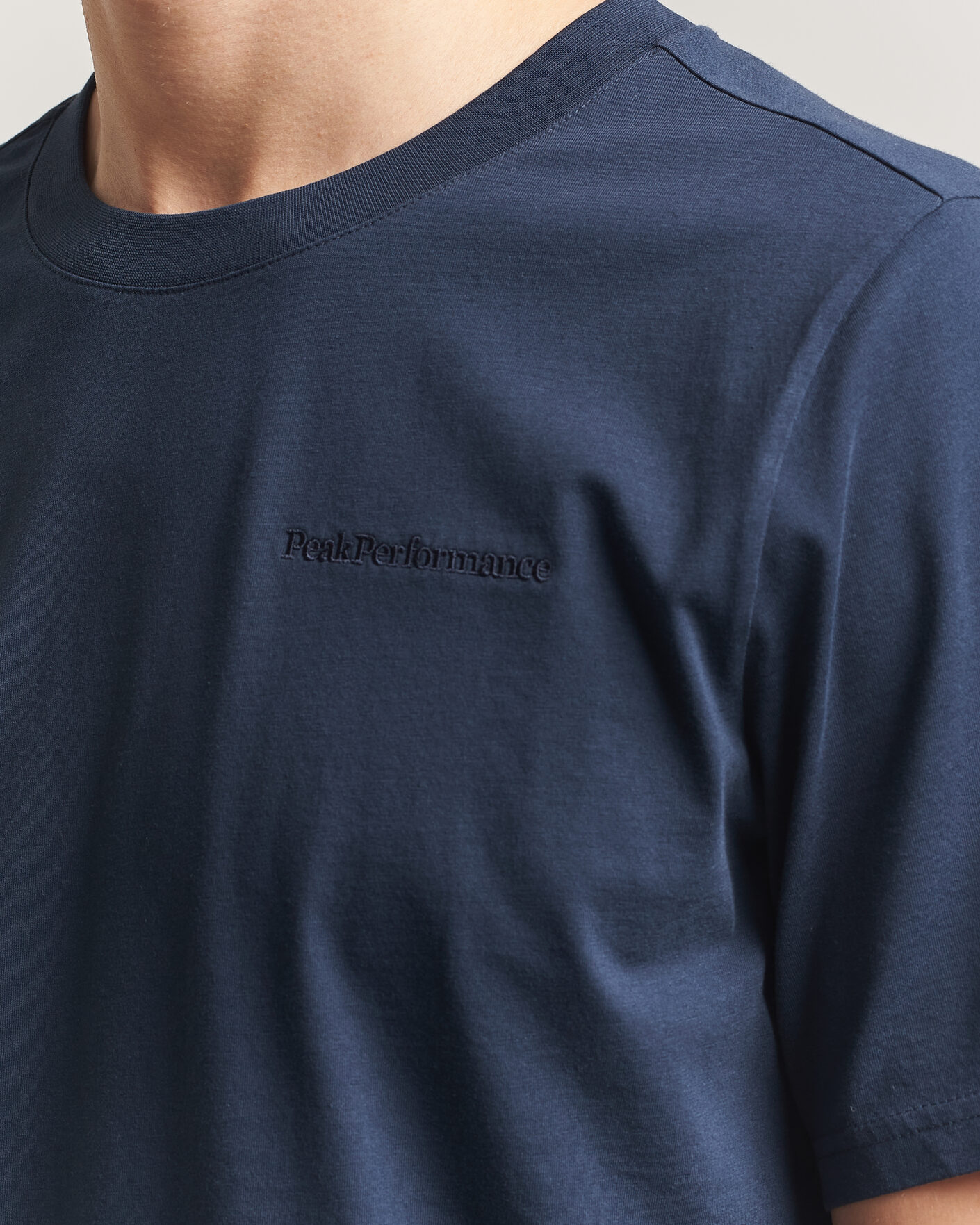 Mies | T-paidat | Peak Performance | Original Crew Neck T-Shirt Blue Shadow