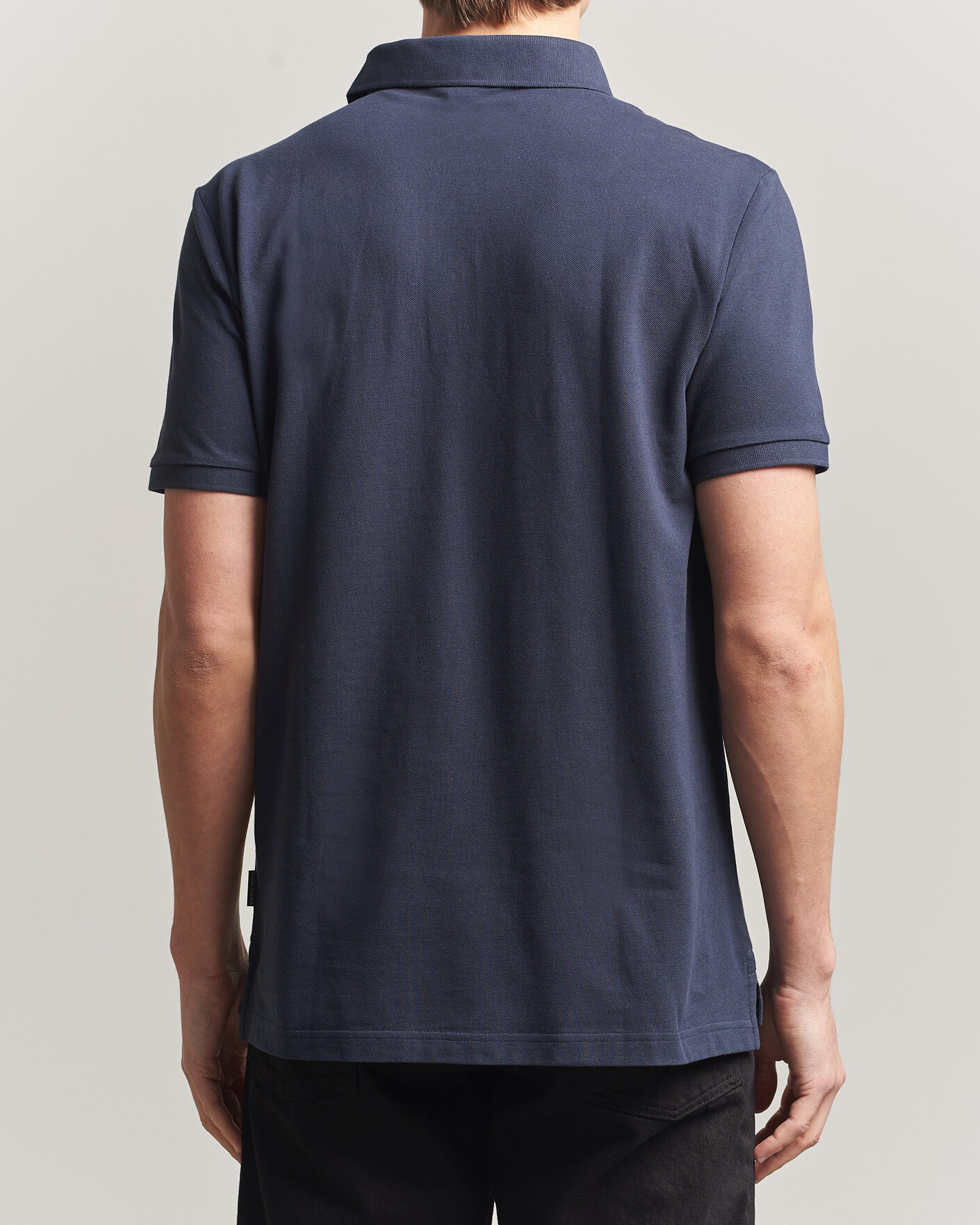Mies | Pikeet | Peak Performance | Classic Cotton Polo Blue Shadow