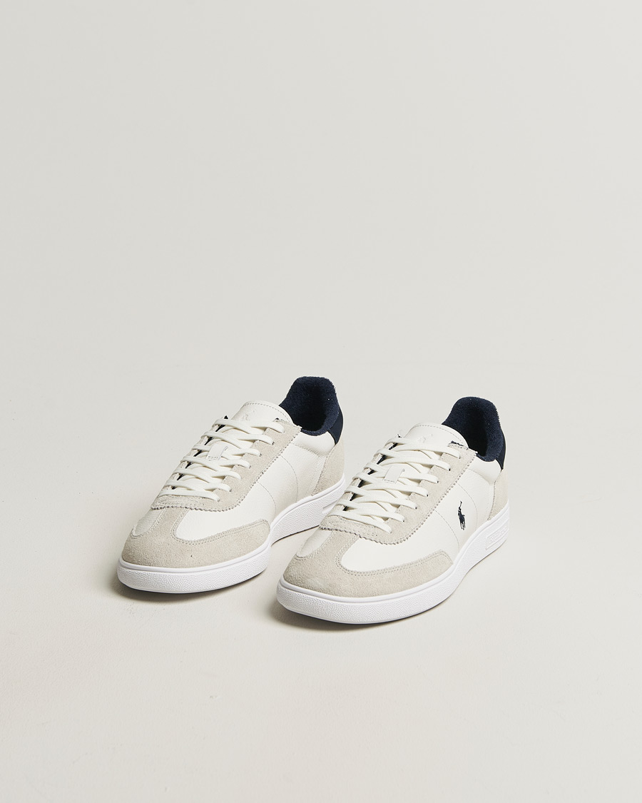Mies | Tennarit | Polo Ralph Lauren | Bedford Leather/Suede Sneakers White/Navy