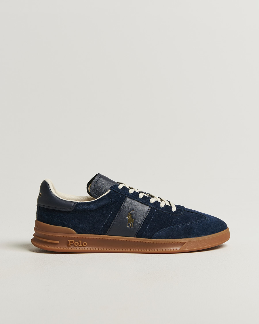 Mies | Tennarit | Polo Ralph Lauren | Aera Suede Sneakers Hunter Navy