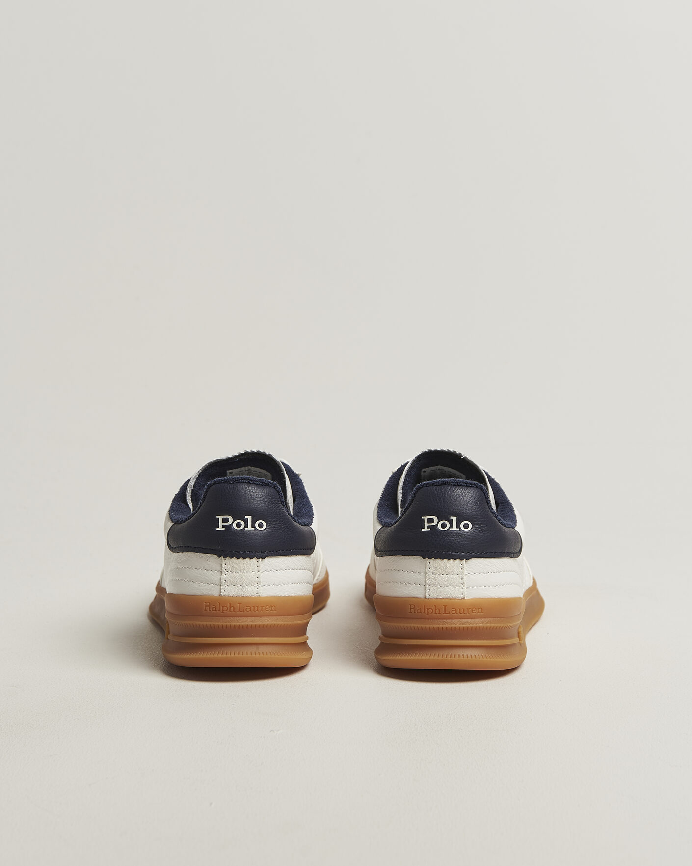 Mies | Tennarit | Polo Ralph Lauren | Aera Leather Sneakers Deckwash White/Navy