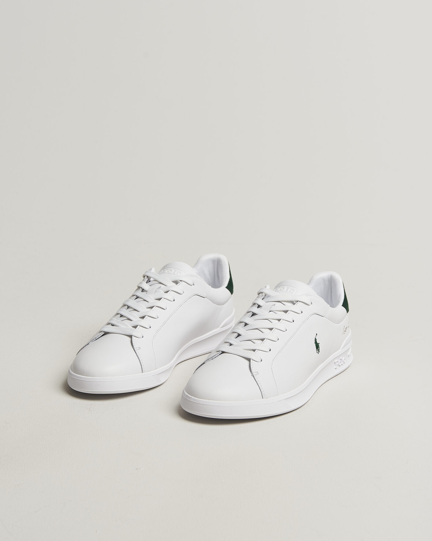 Mies | Tennarit | Polo Ralph Lauren | Heritage Court II Sneakers White/New Fores
