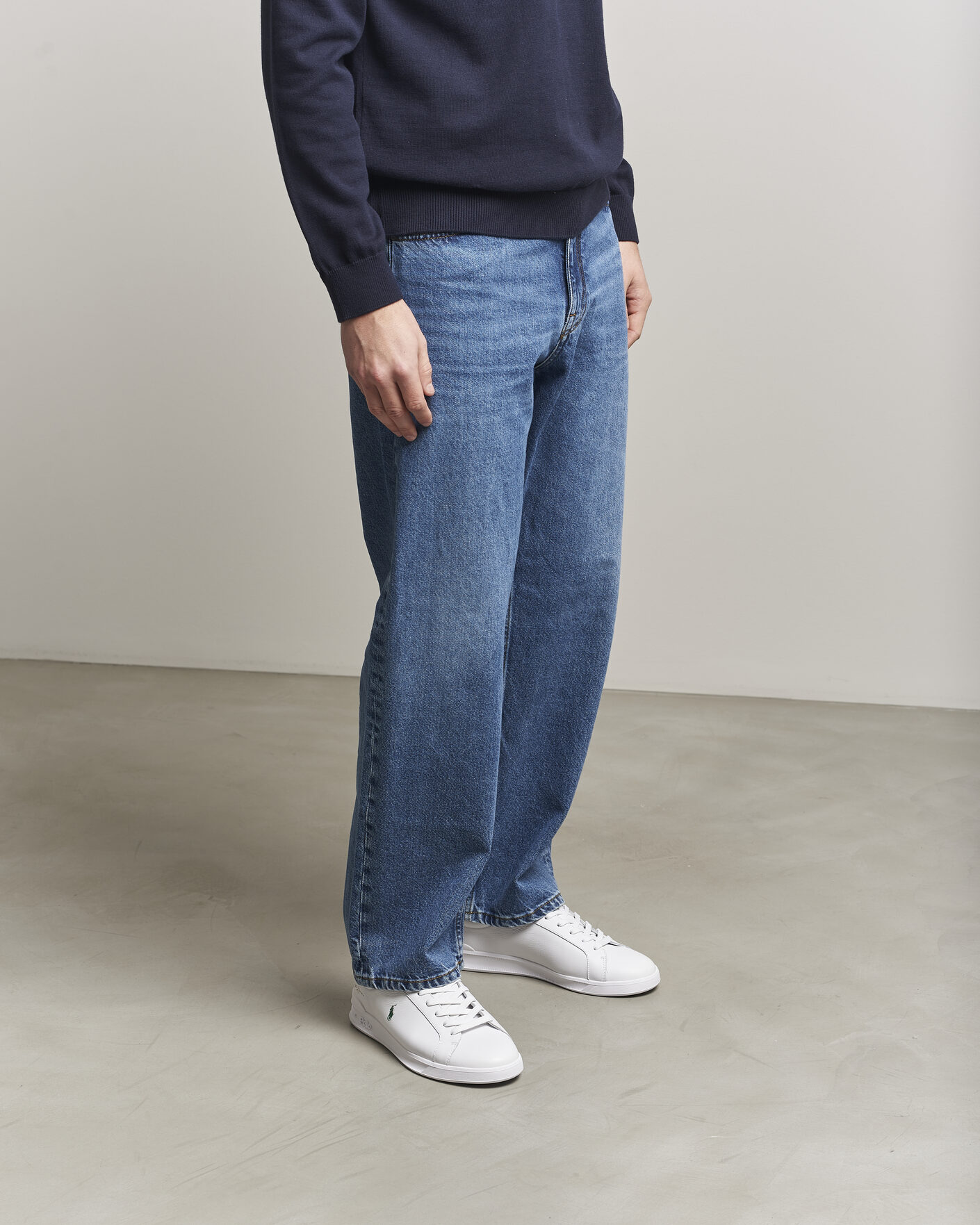 Mies | Tennarit | Polo Ralph Lauren | Heritage Court II Sneakers White/New Fores