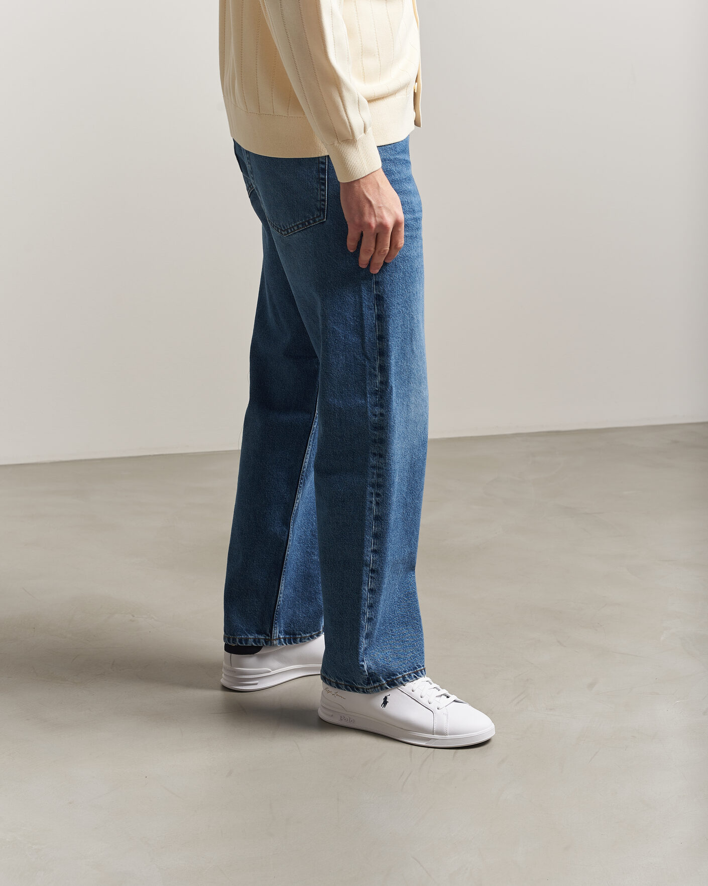 Mies | Tennarit | Polo Ralph Lauren | Heritage Court II Sneakers White/Navy