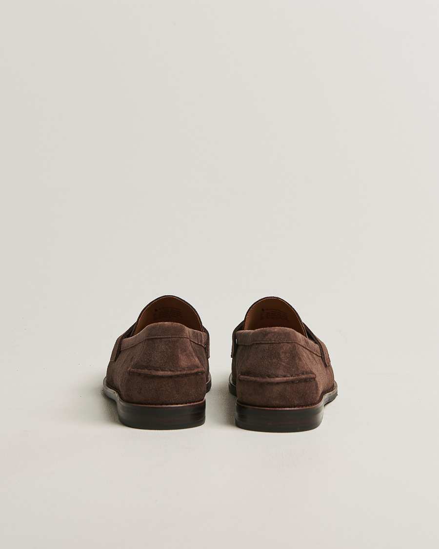 Mies | Loaferit | Polo Ralph Lauren | Alston Suede Penny Loafers Dark Brown