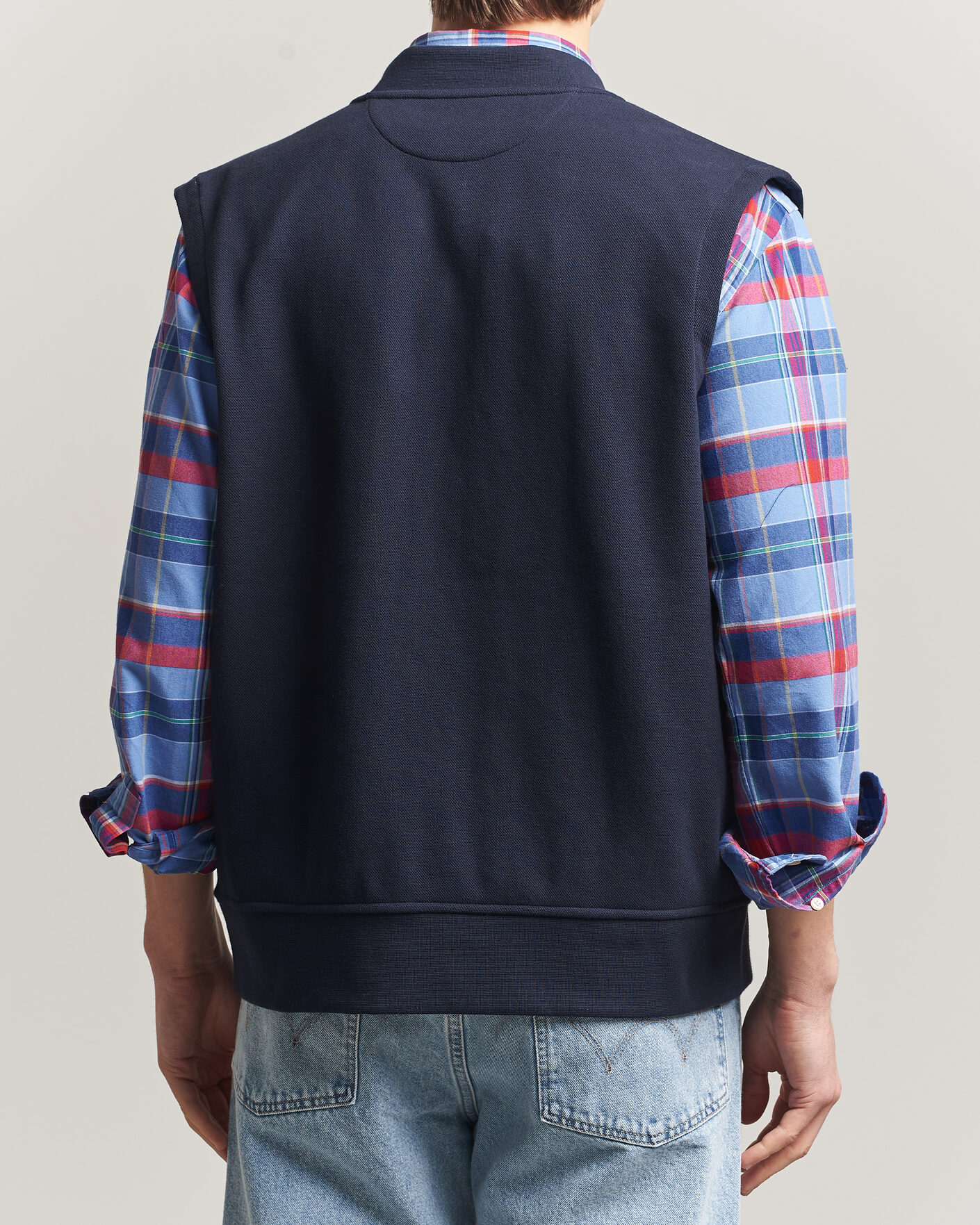 Mies | Puserot | Polo Ralph Lauren | Double Knitted Jaquard Vest Aviator Navy