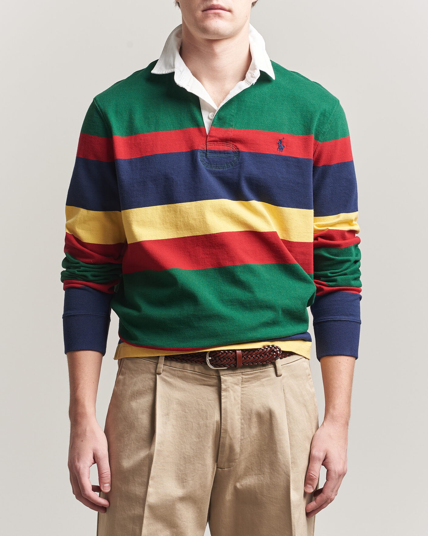 Mies | Puserot | Polo Ralph Lauren | Jersey Striped Rugger New Forest Multi