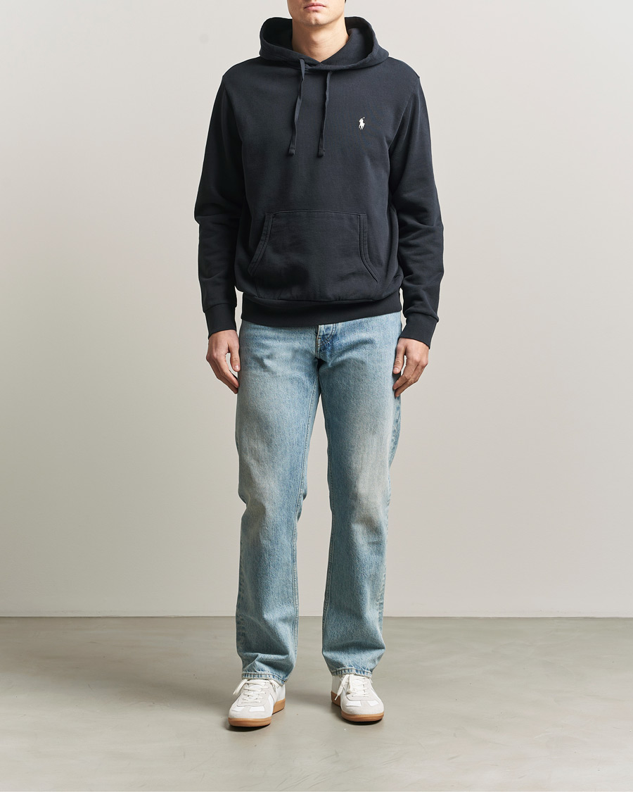 Mies | Puserot | Polo Ralph Lauren | Loopback Terry Hoodie Polo Black